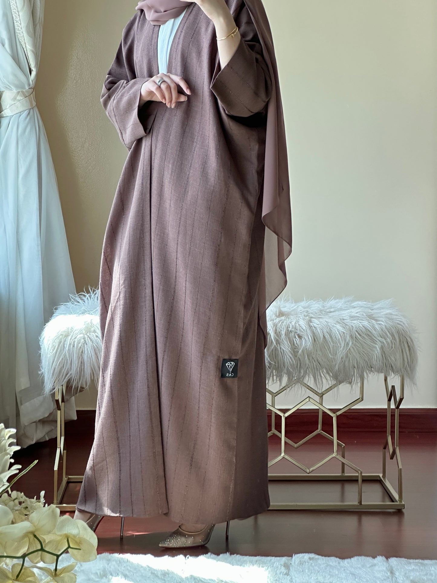 C-Brown-Summer-Linen-Bisht-Abaya-Set