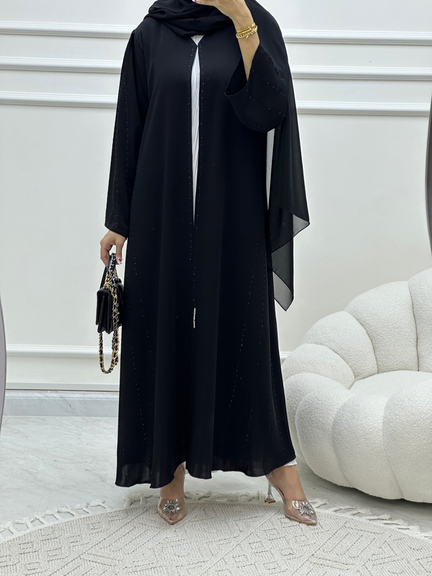 C Ramadan Black Eid Abaya 11