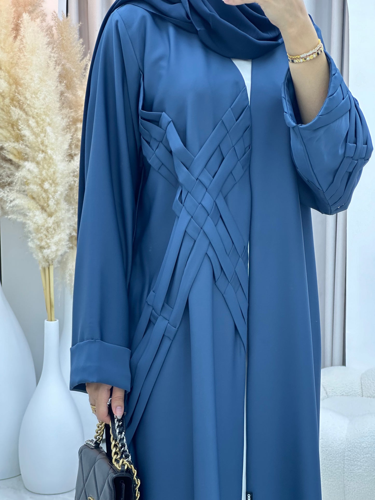 C 0284-03 Turquoise Abaya