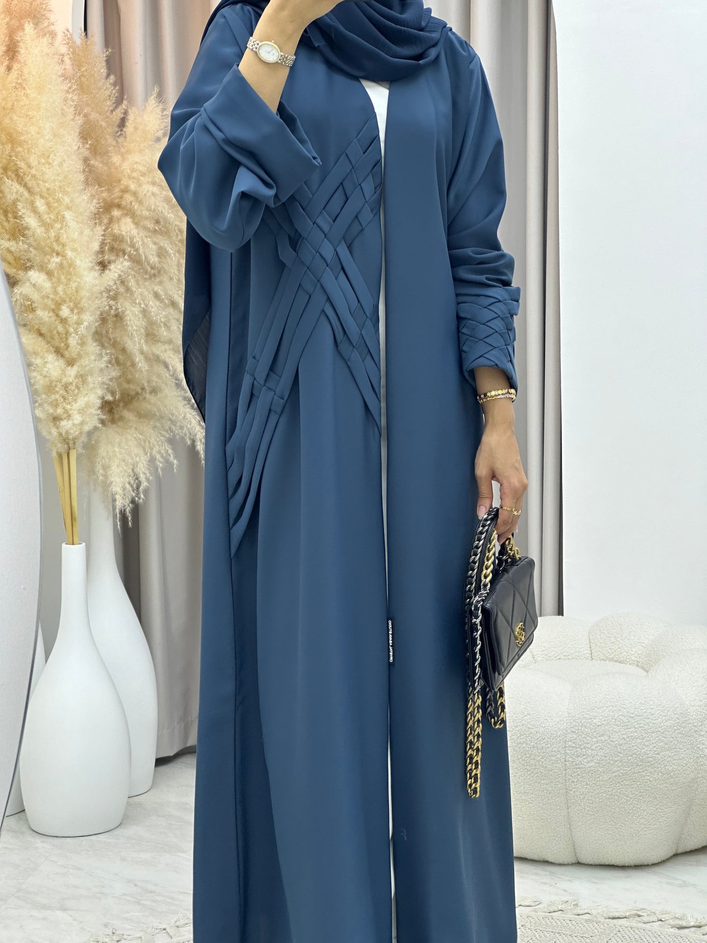 C 0284-03 Turquoise Abaya