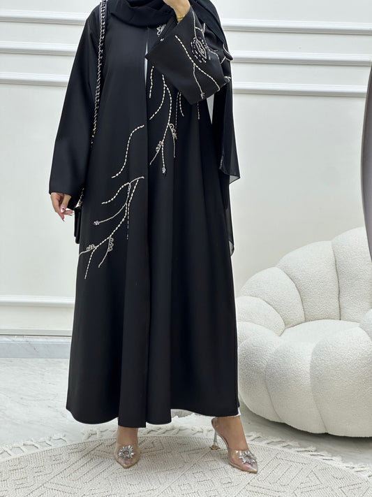 C Ramadan Black Eid Abaya 12