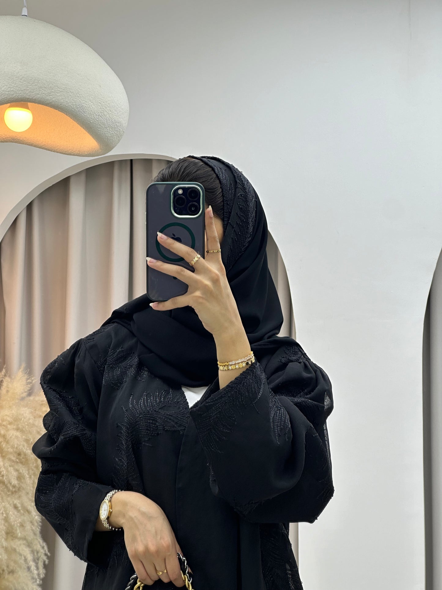 C 0287 Black Abaya