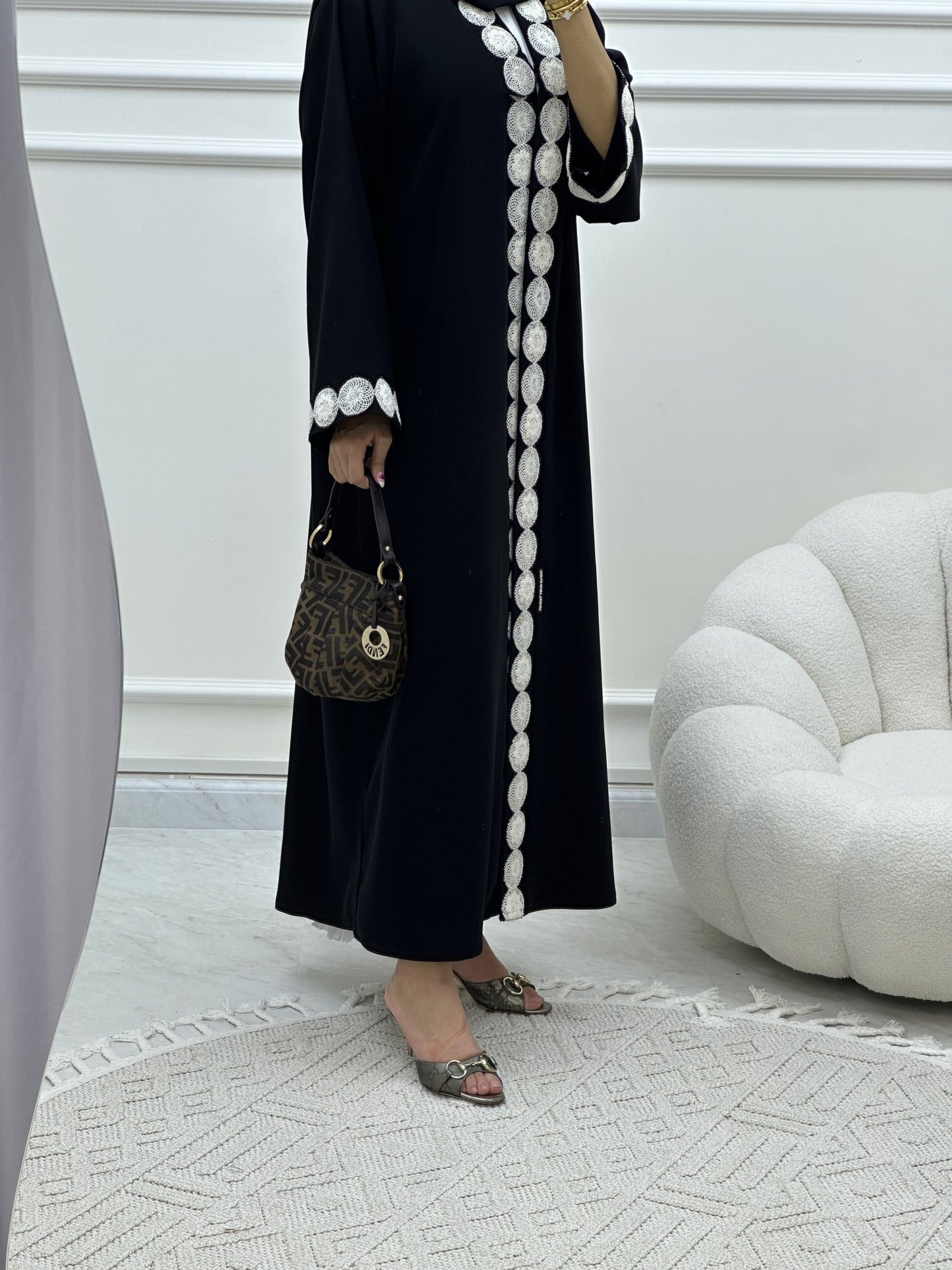 C Ramadan Black Eid Abaya 14