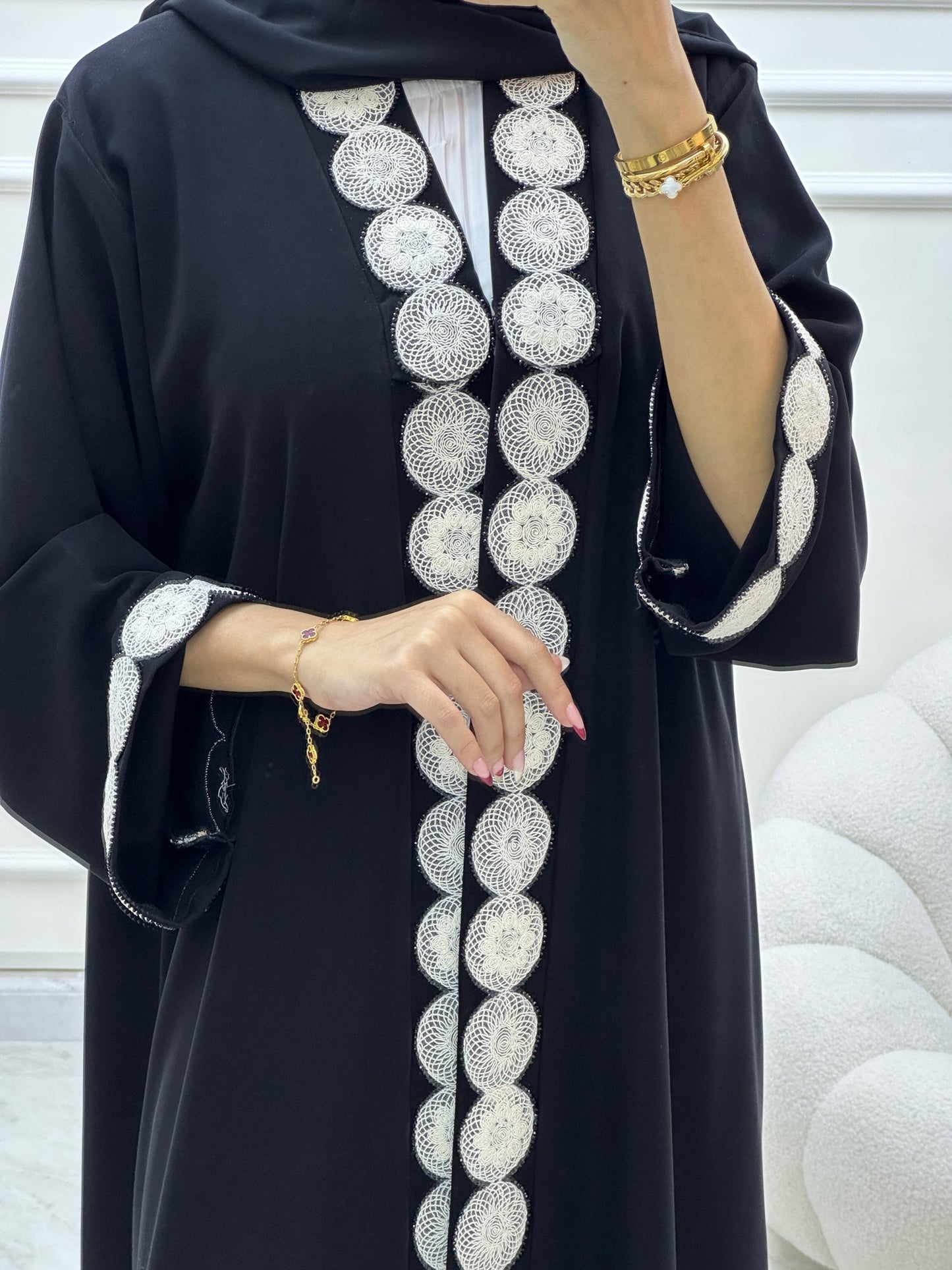 C Ramadan Black Eid Abaya 14