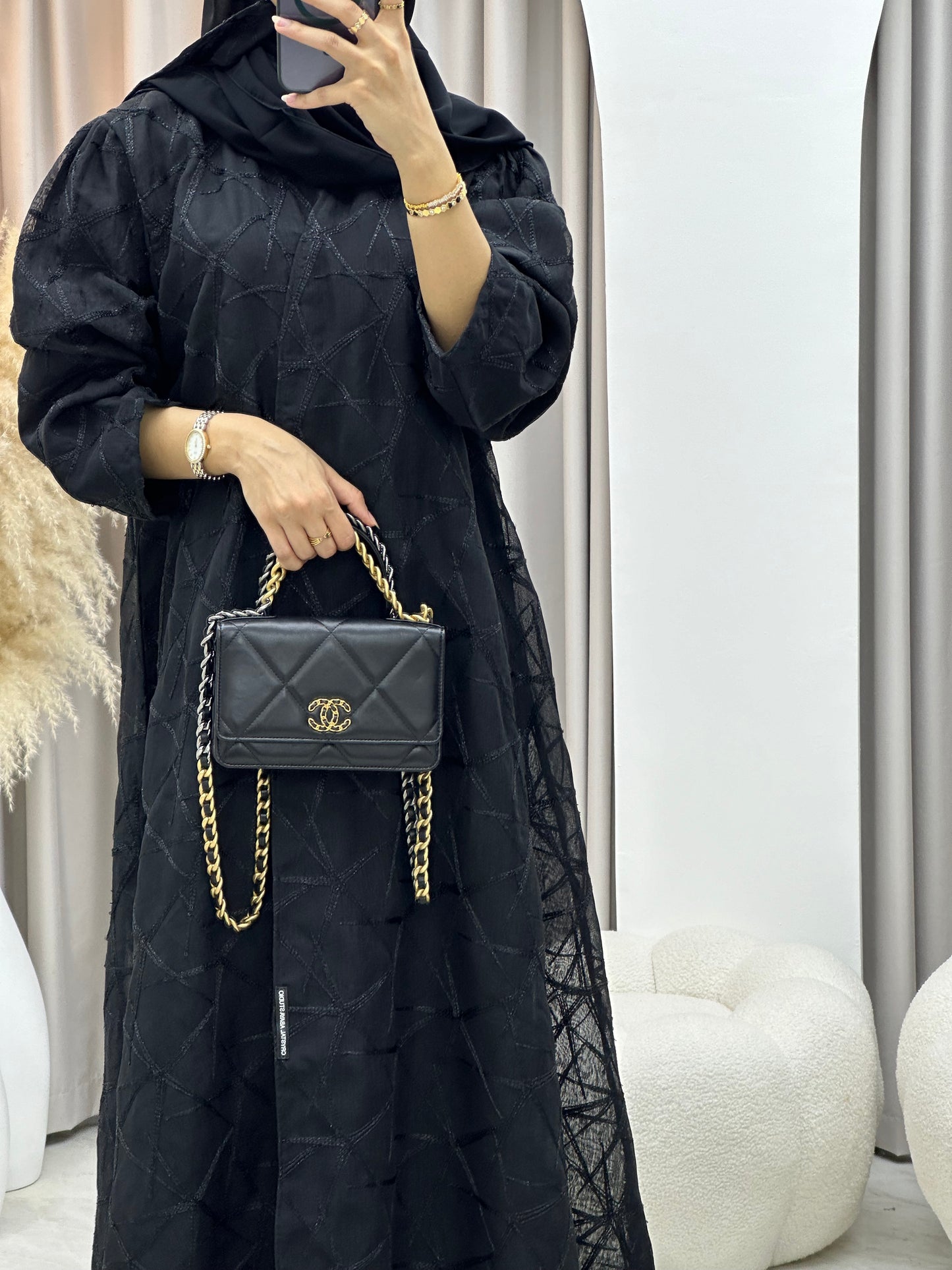 C 0289 Black Abaya