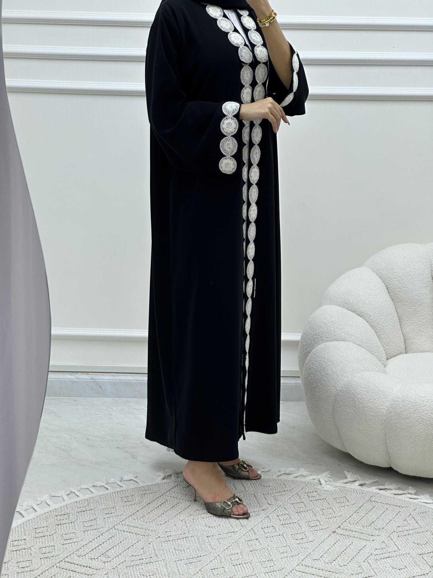 C Ramadan Black Eid Abaya 14