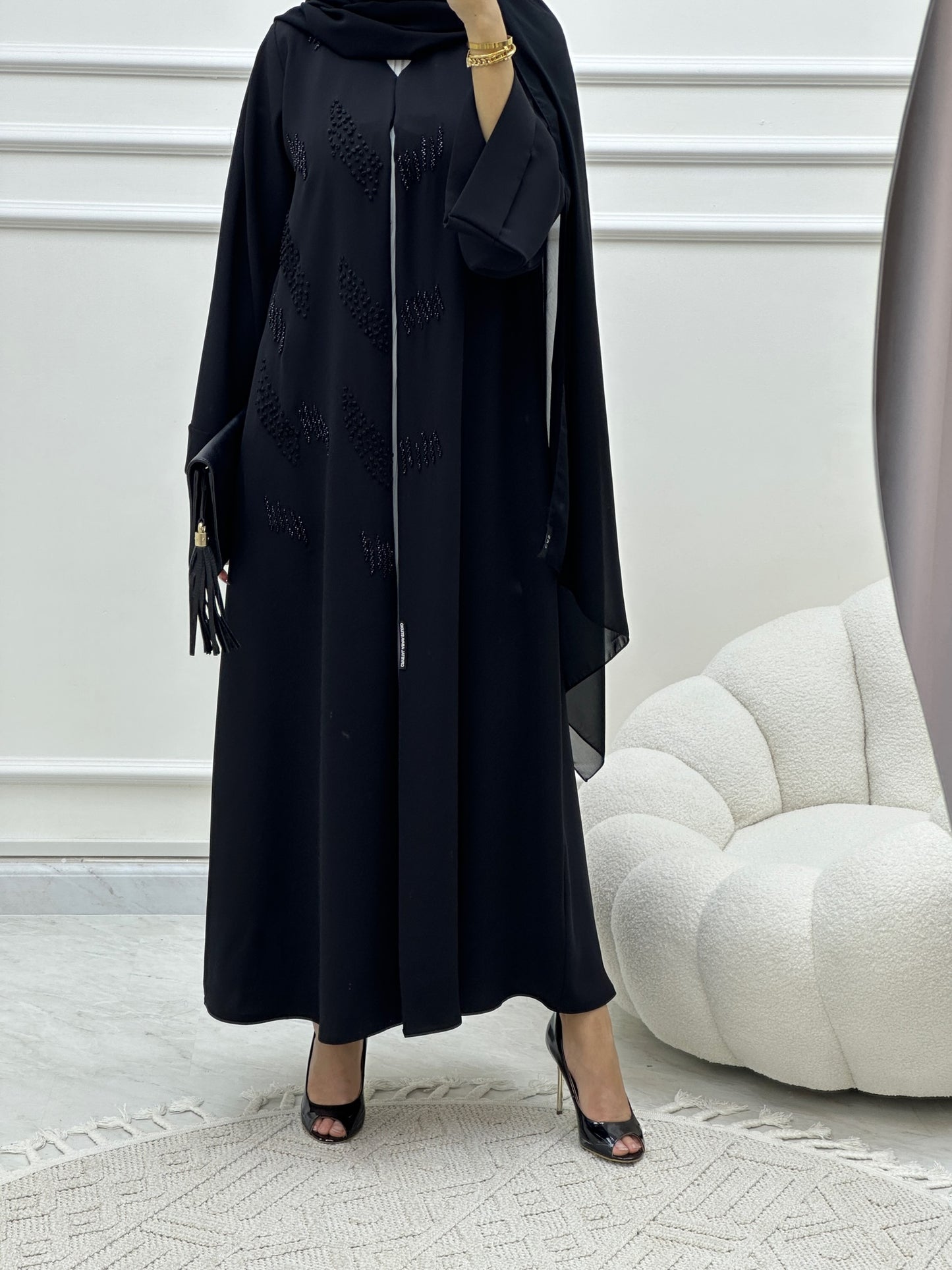 C RTW Ramadan Black Eid Abaya 16