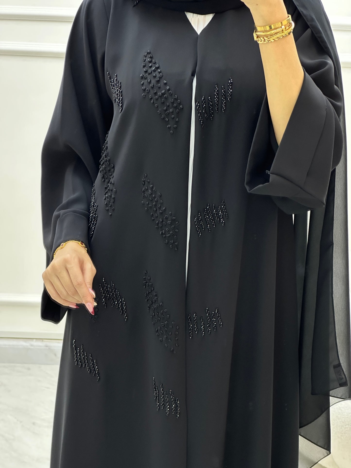 C Ramadan Black Eid Abaya 16