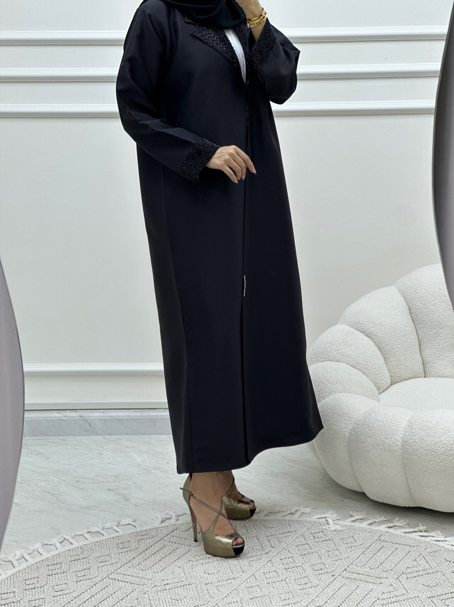 C Ramadan Black Eid Abaya 17