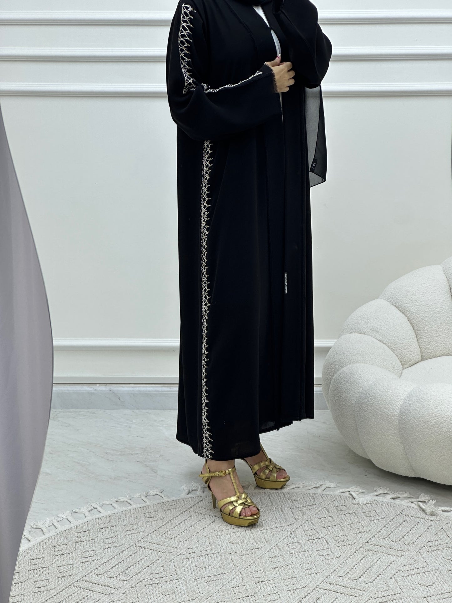 C Ramadan Black Eid Abaya 18