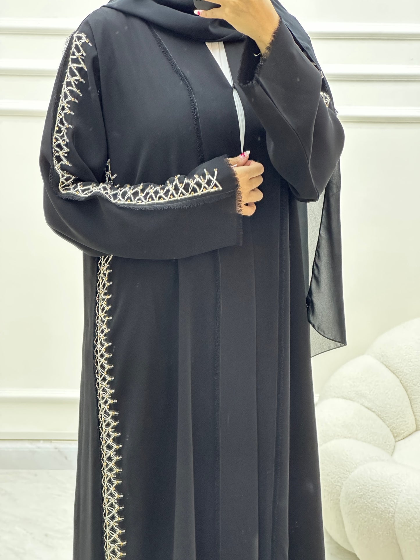 C Ramadan Black Eid Abaya 18