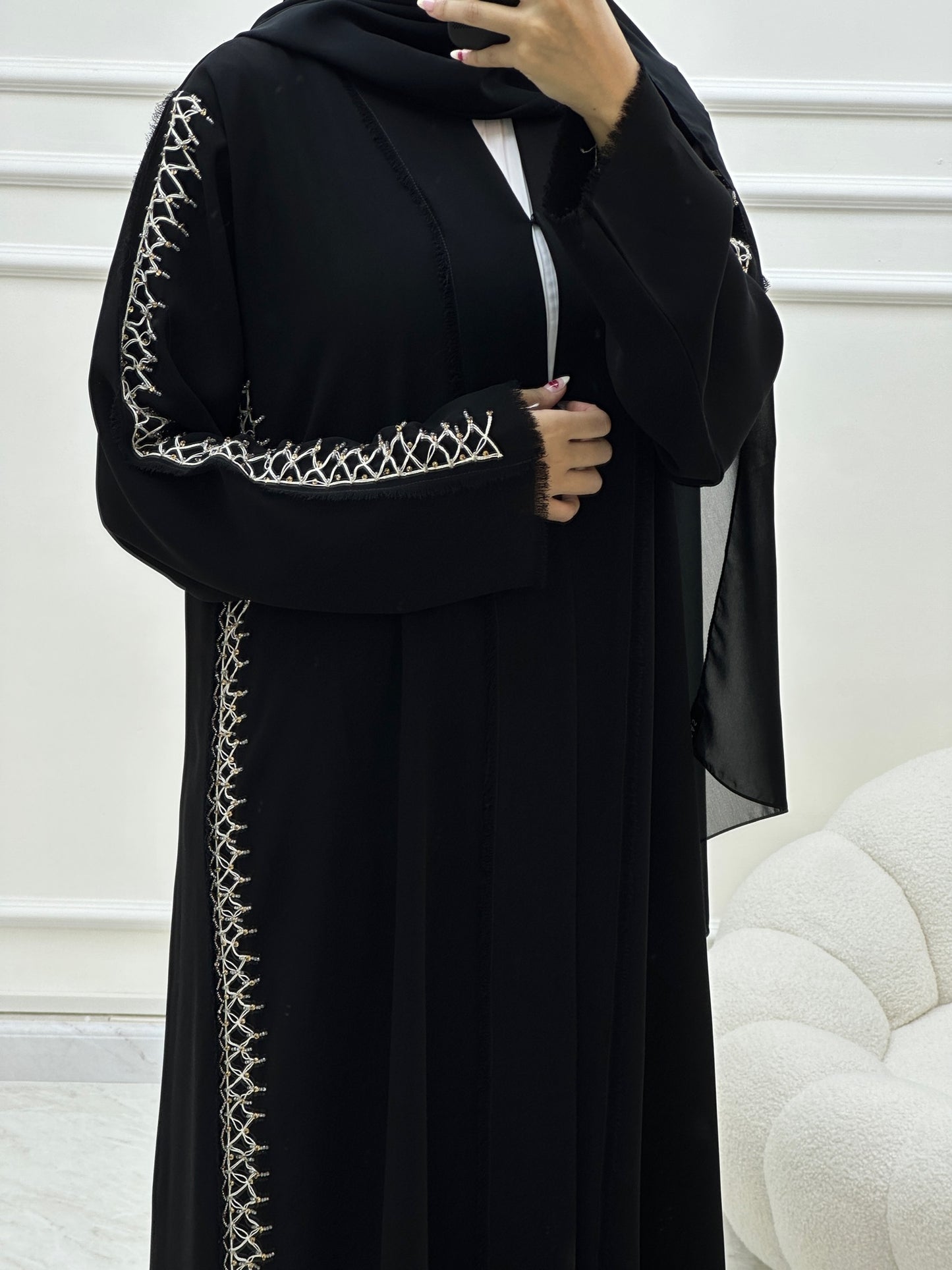 C Ramadan Black Eid Abaya 18