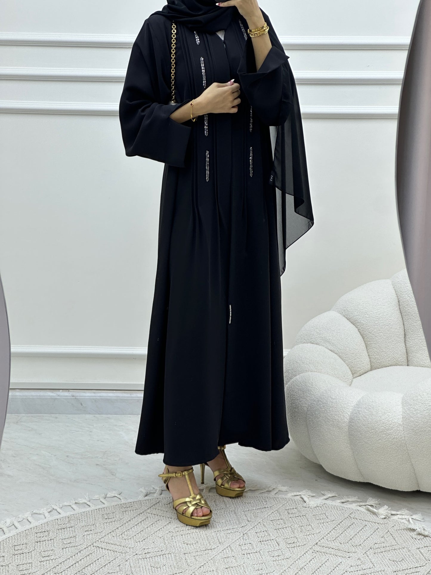 C Ramadan Black Eid Abaya 19