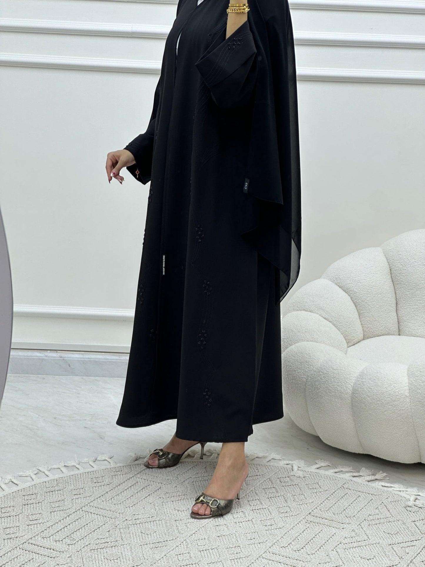 C RTW Ramadan Black Eid Abaya 21