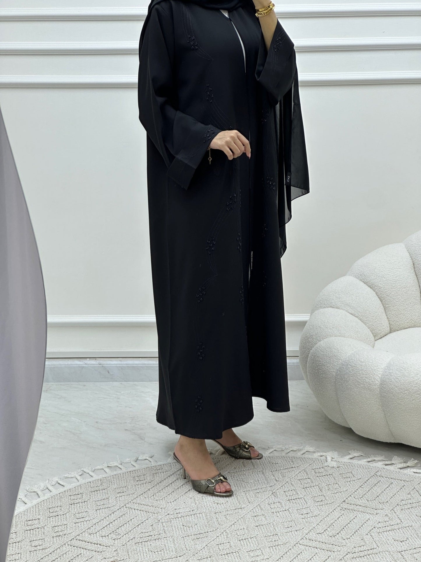 C RTW Ramadan Black Eid Abaya 21