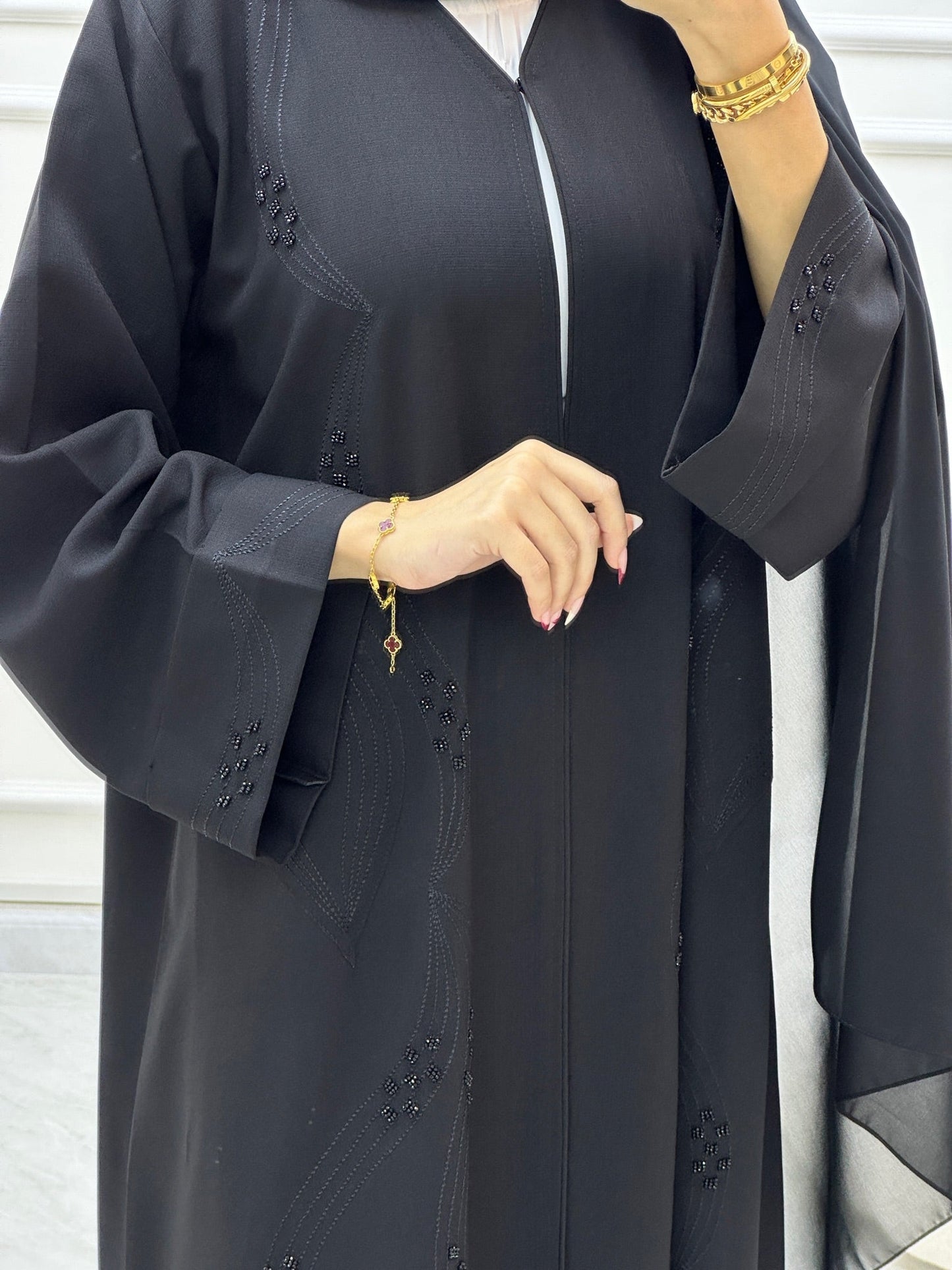 C RTW Ramadan Black Eid Abaya 21