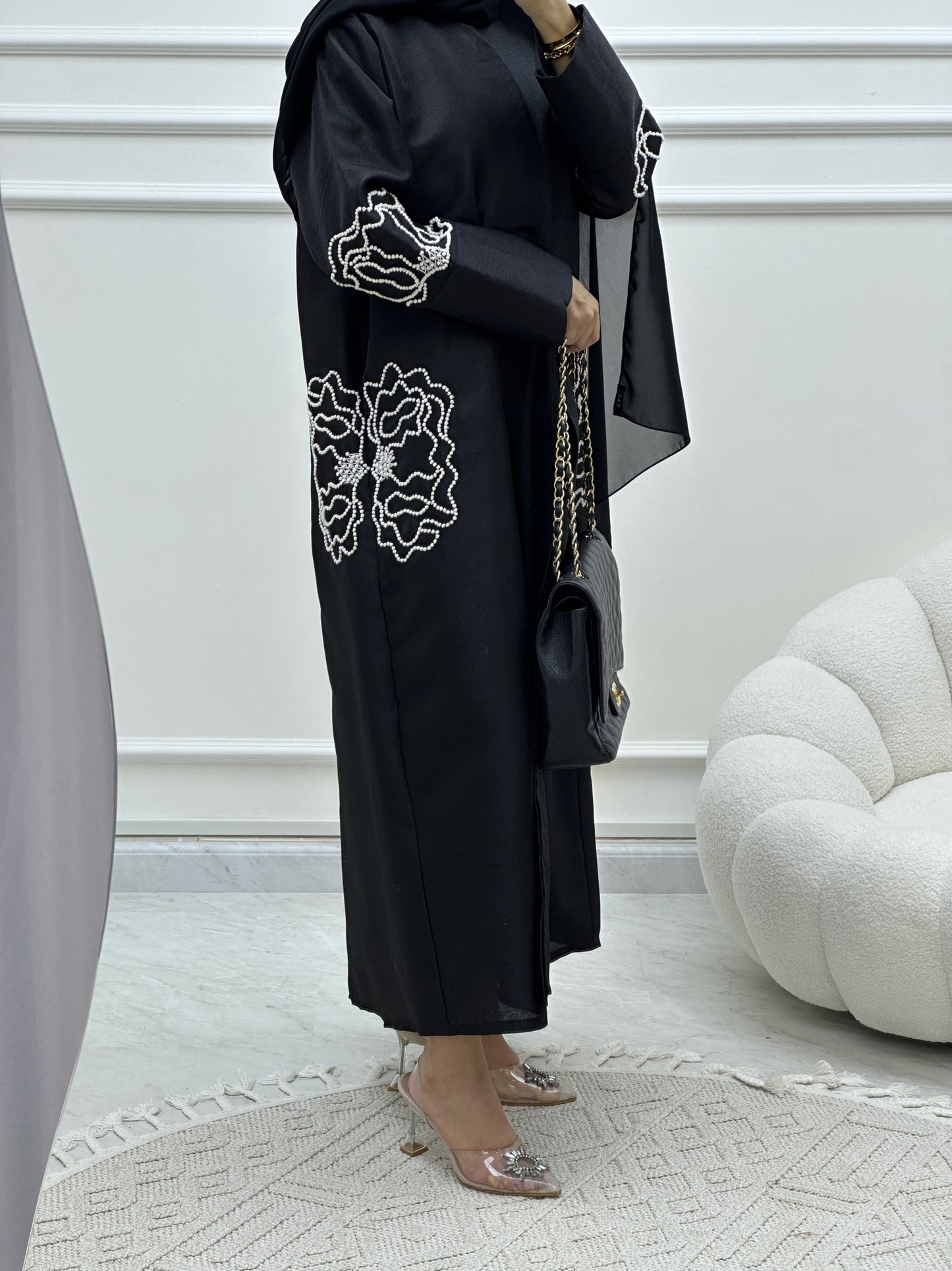 C RTW Ramadan Black Eid Abaya 25