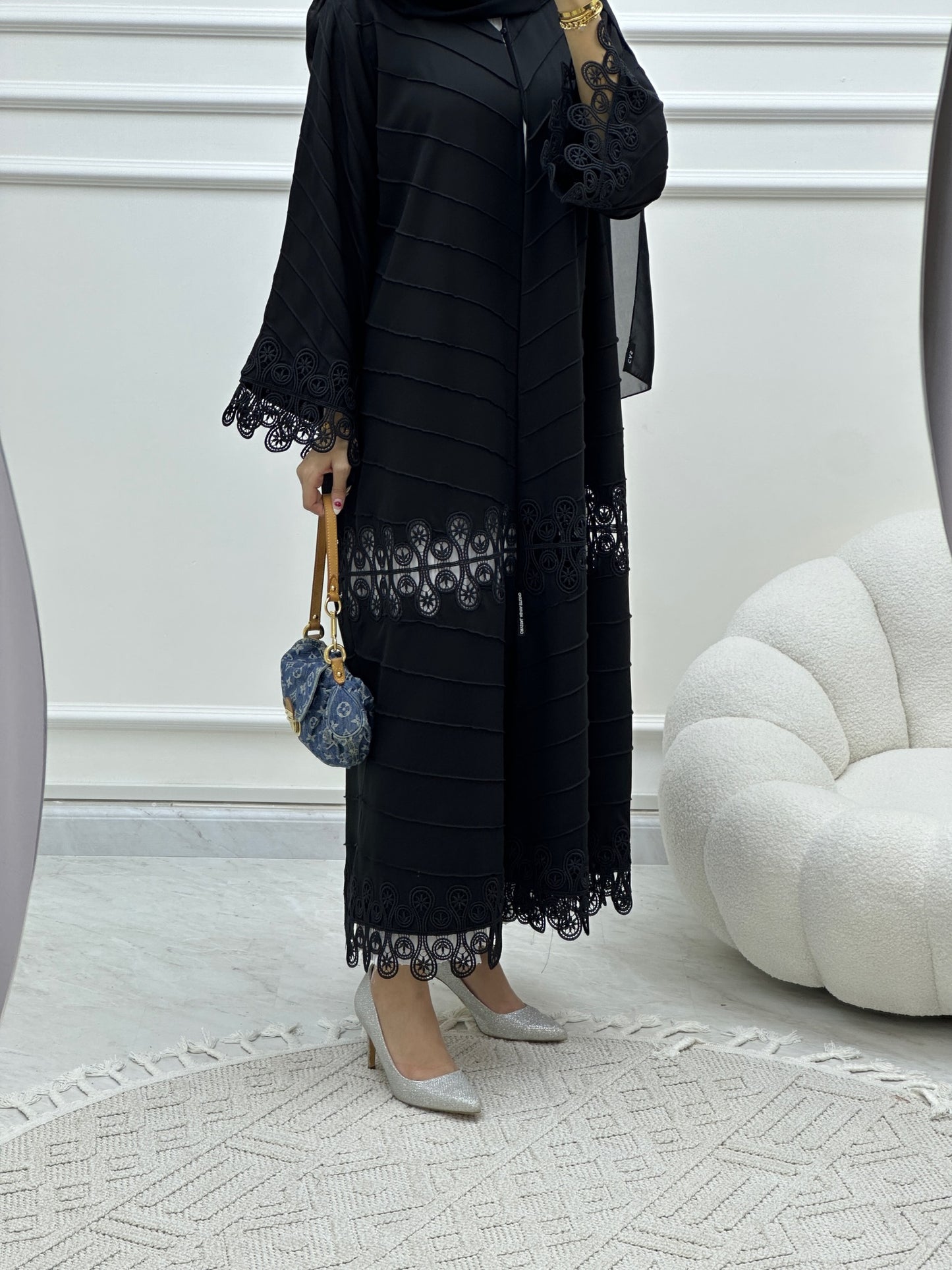 C Ramadan Black Eid Abaya 27