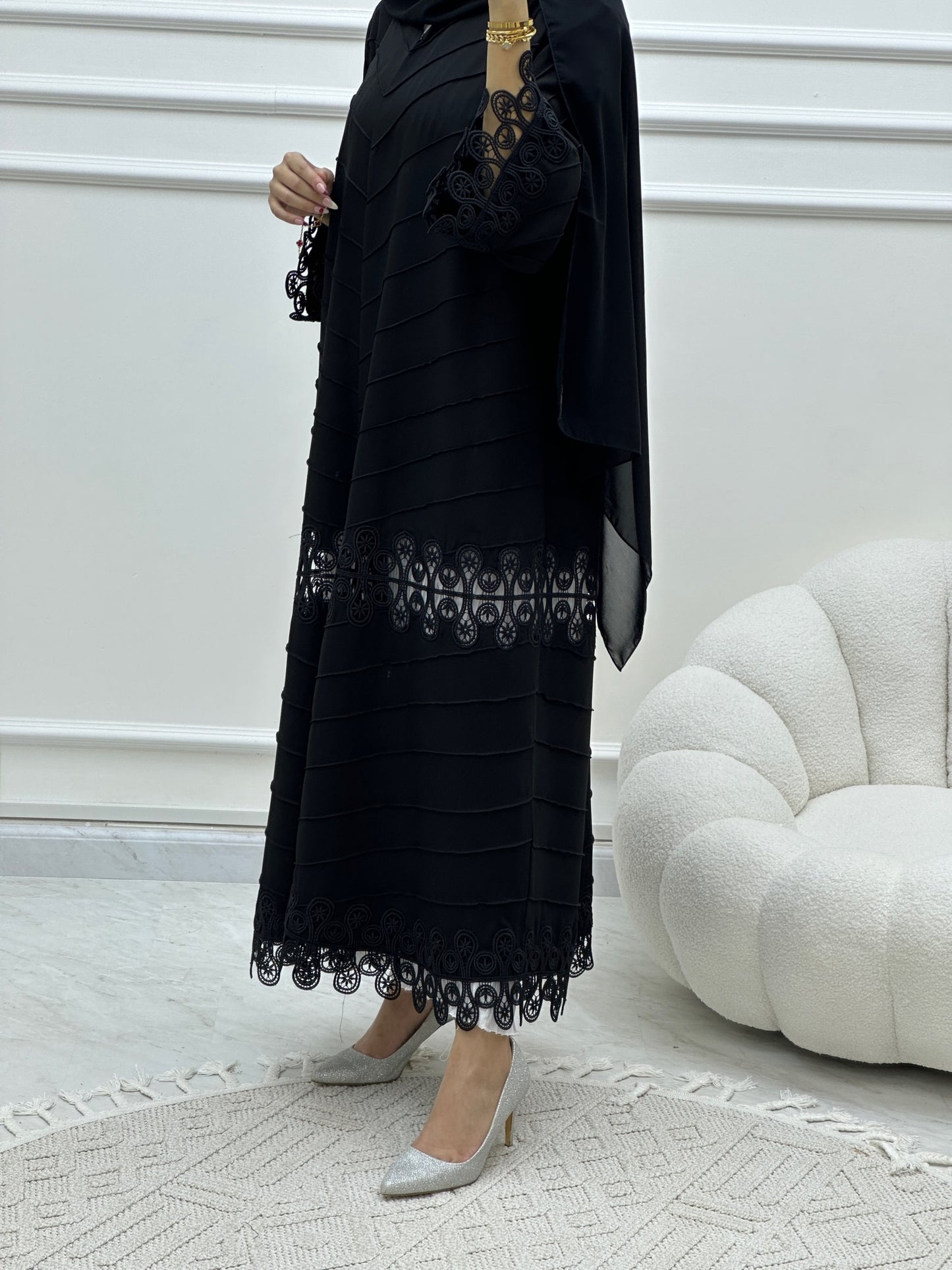 C Ramadan Black Eid Abaya 27