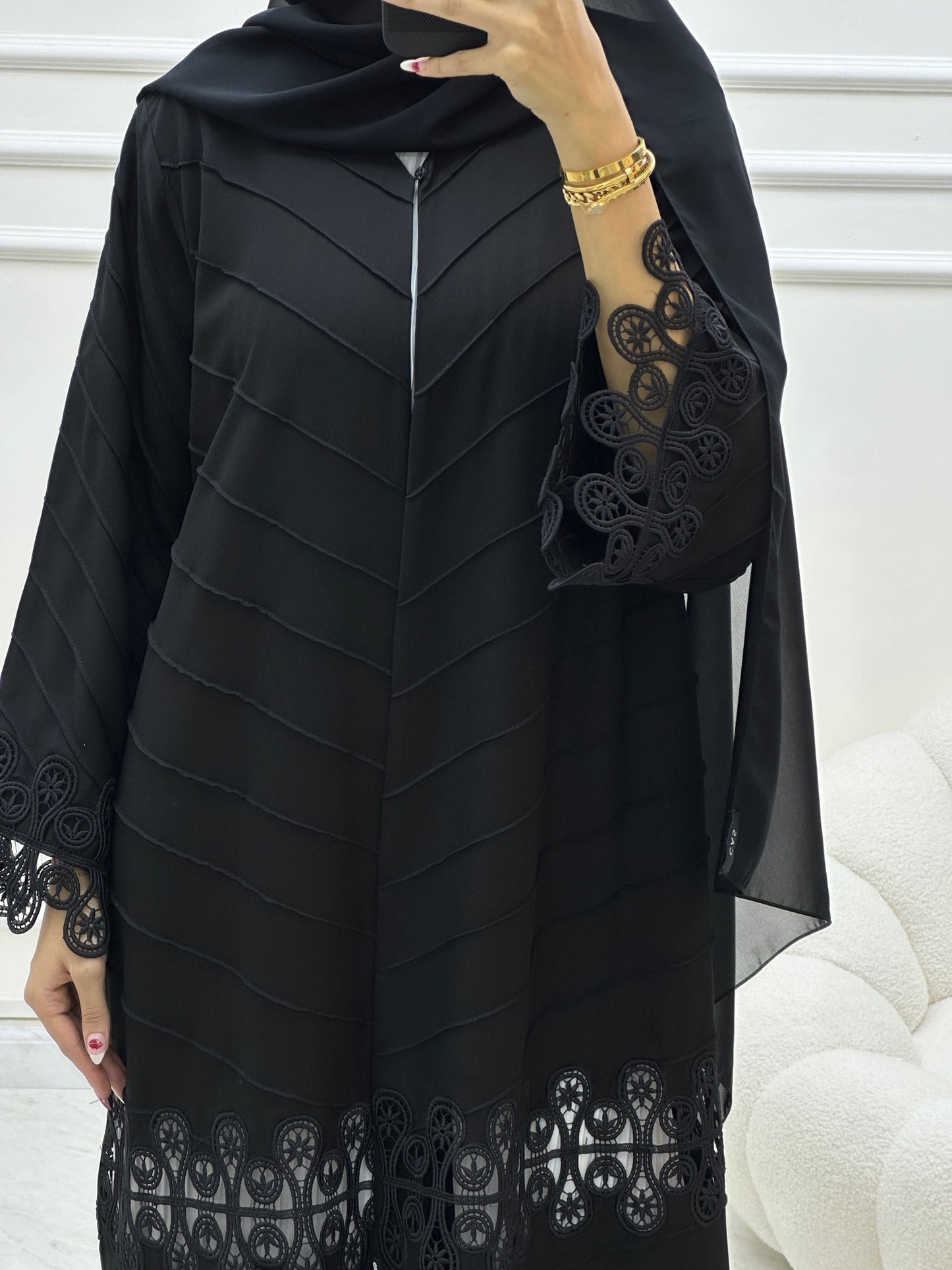 C Ramadan Black Eid Abaya 27