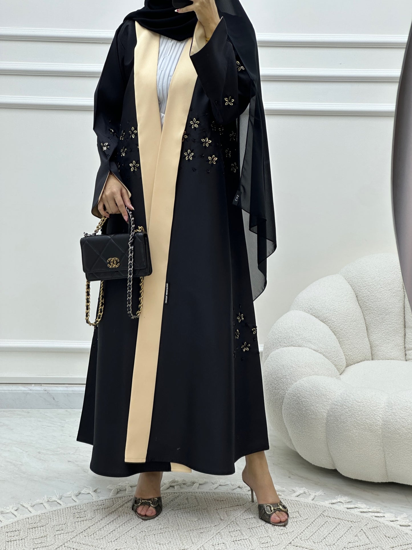 C Ramadan Black Eid Abaya 28