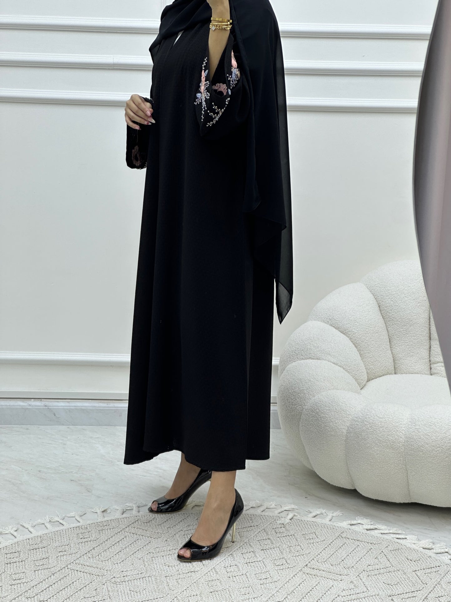 C Ramadan Black Eid Abaya 29