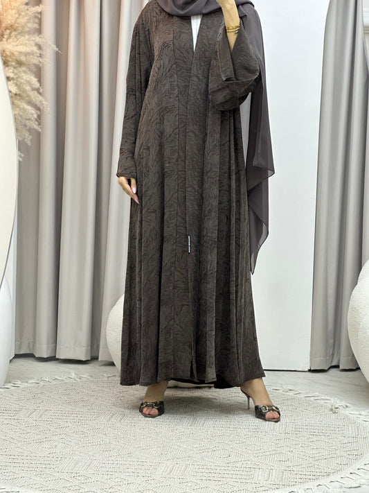 C Brown Matte Premium Abaya