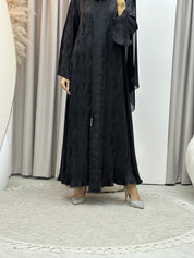 C RTW Black Shimmer Premium Abaya