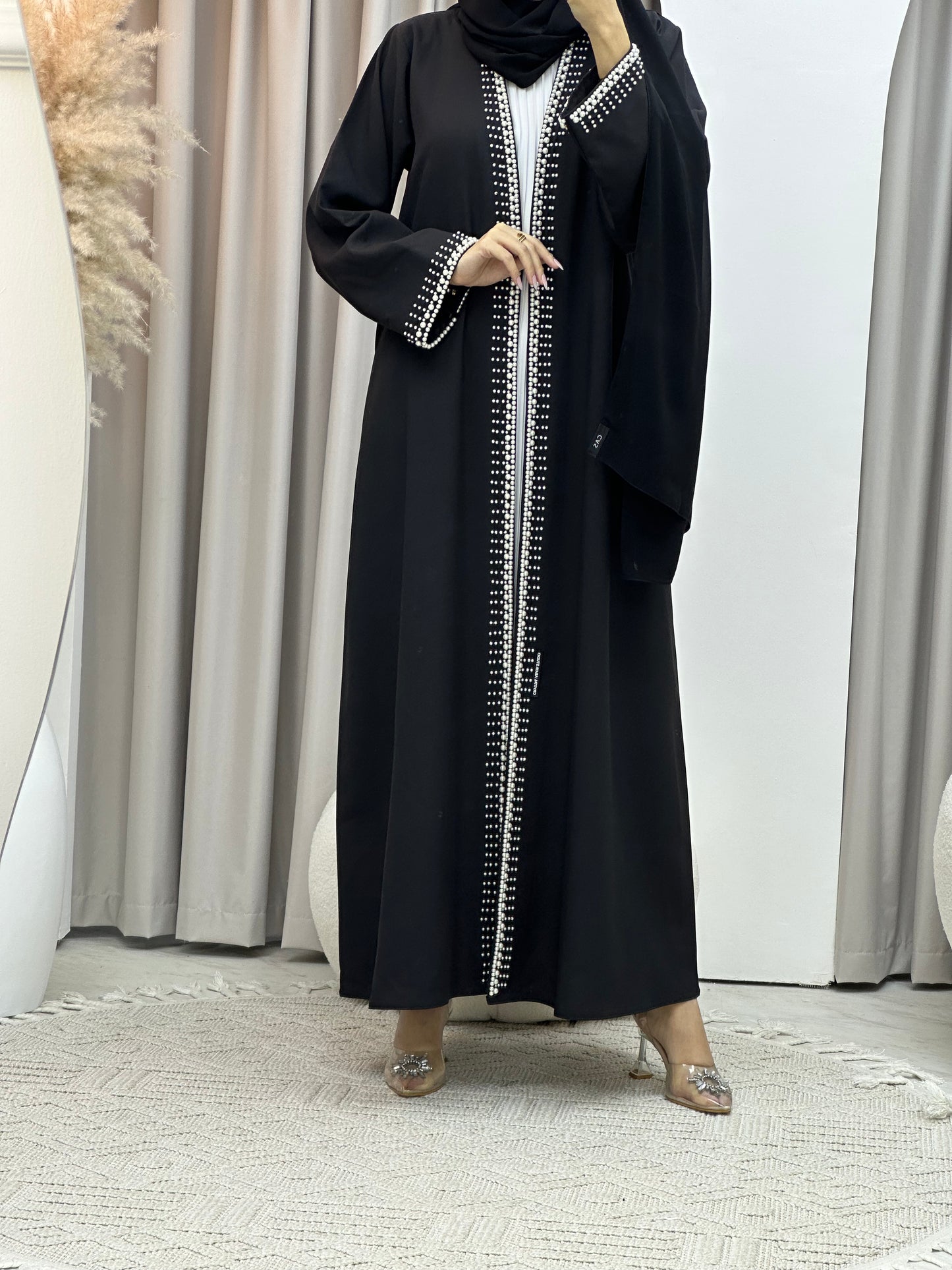 C Ramadan Black Eid Abaya 91