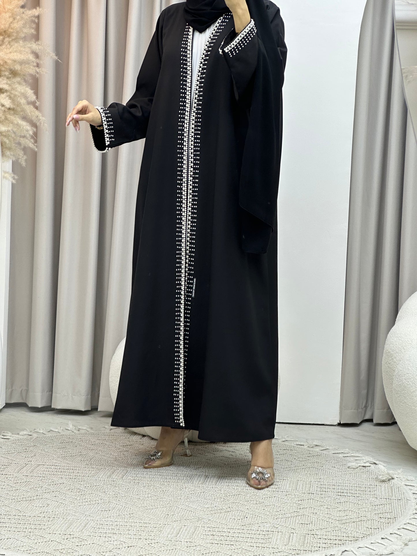 C Ramadan Black Eid Abaya 91