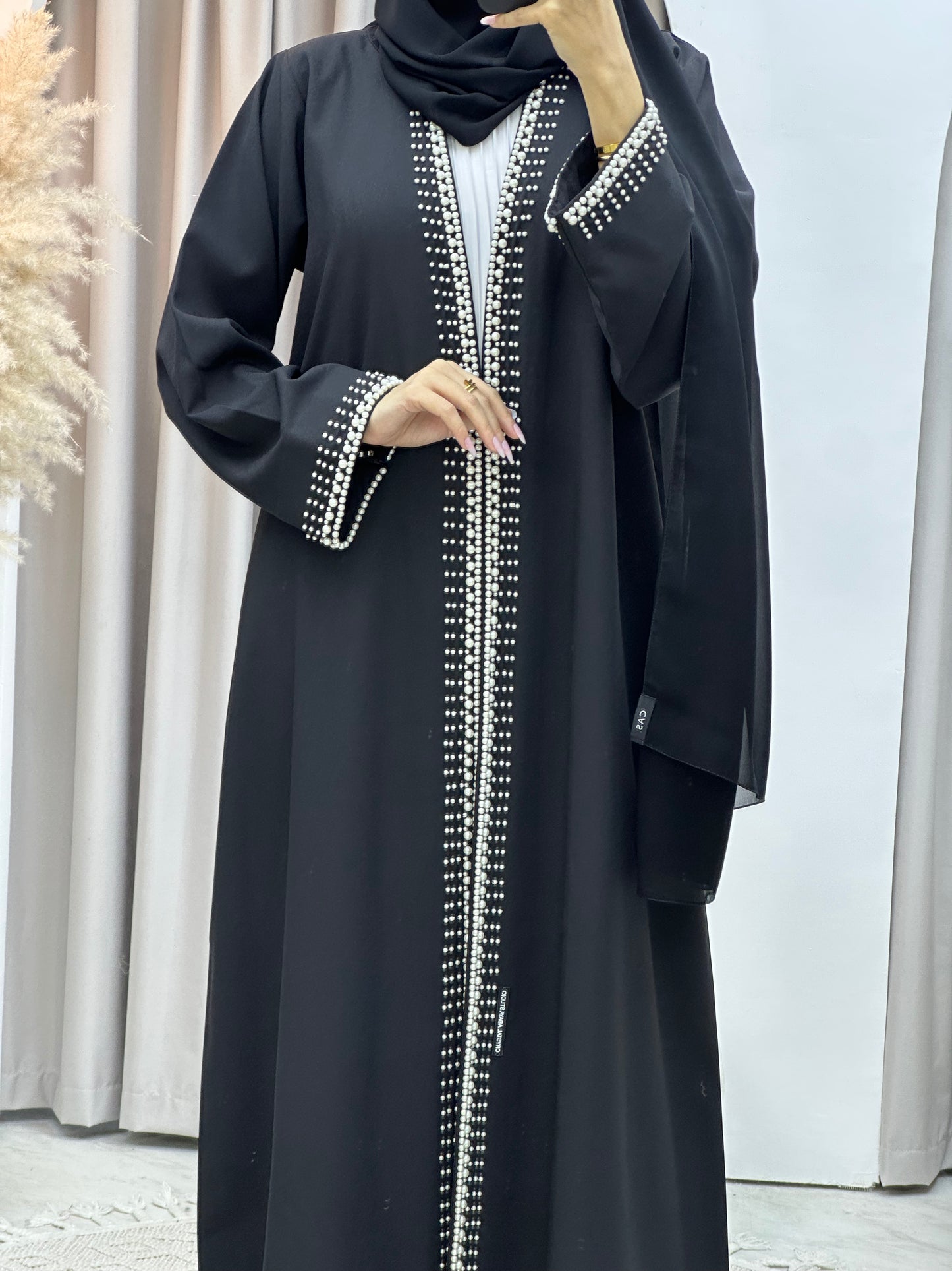 C Ramadan Black Eid Abaya 91