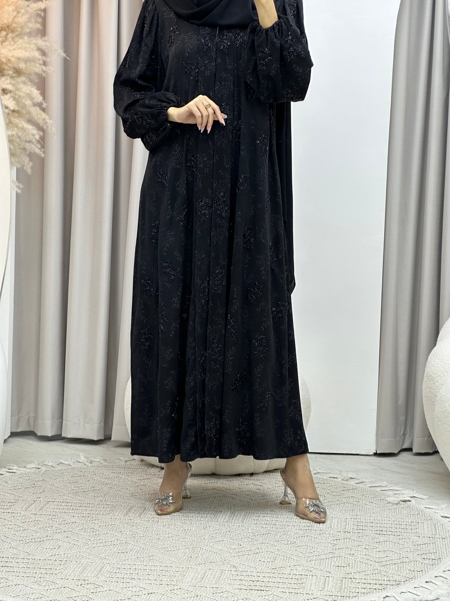 C Ramadan Black Eid Abaya 92