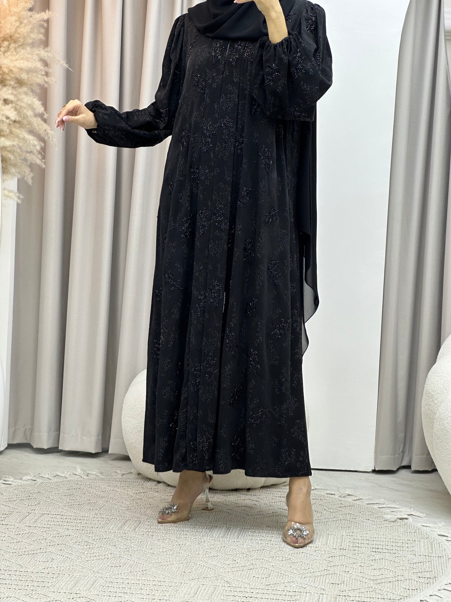 C Ramadan Black Eid Abaya 92