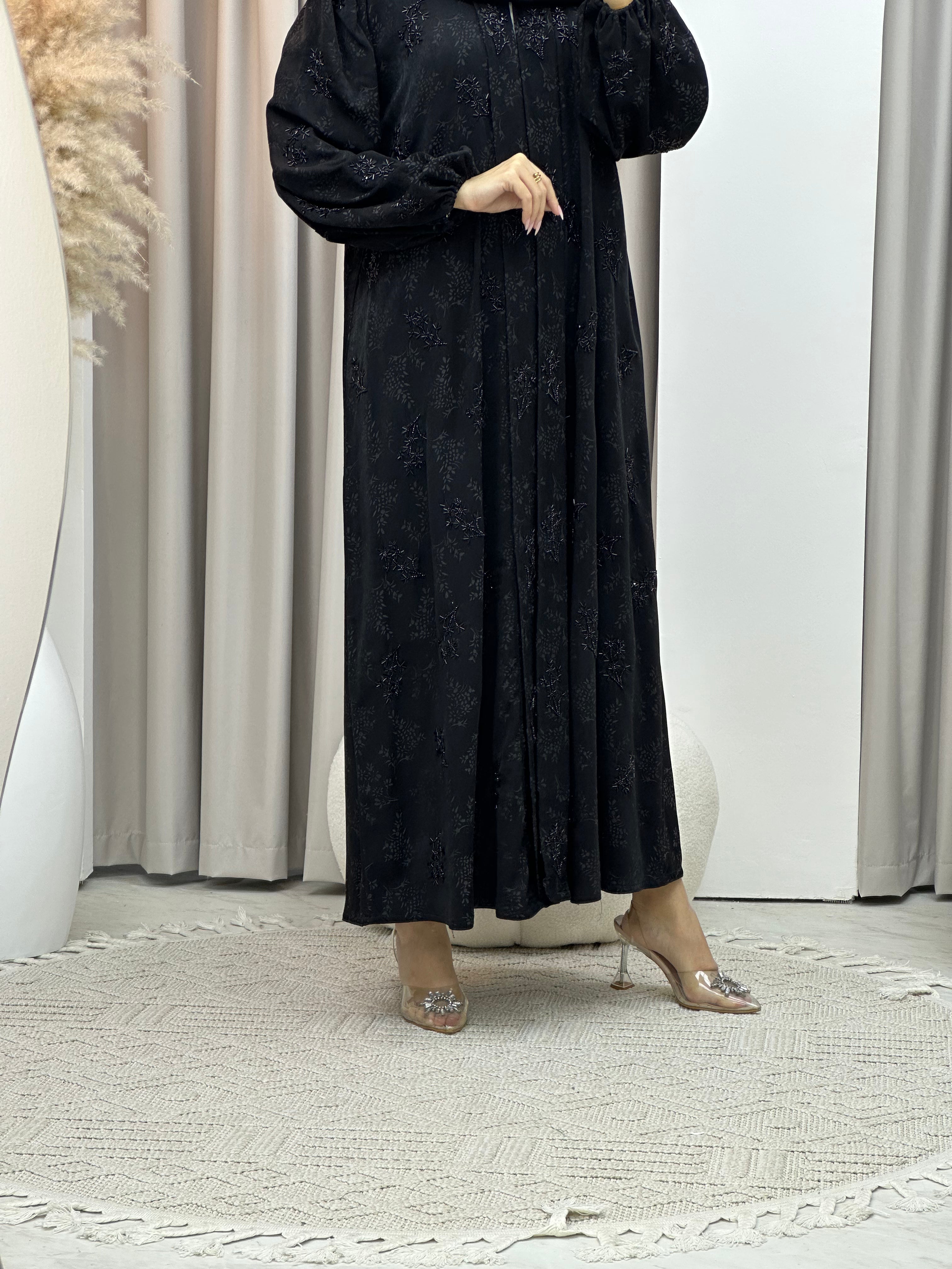 C Ramadan Black Eid Abaya 92