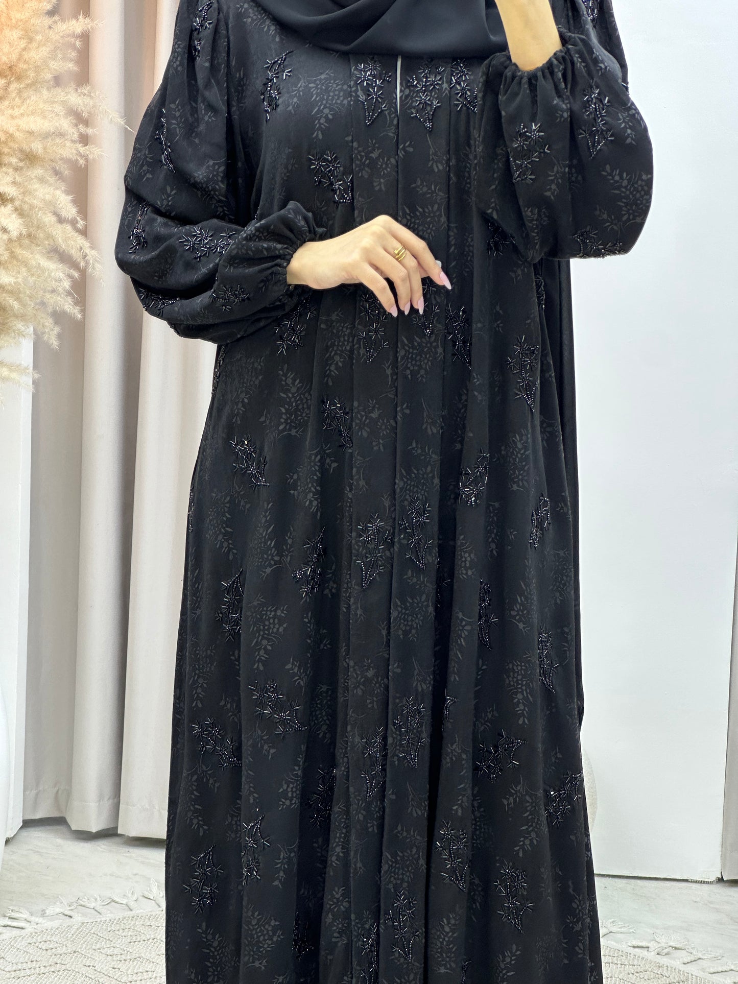 C Ramadan Black Eid Abaya 92