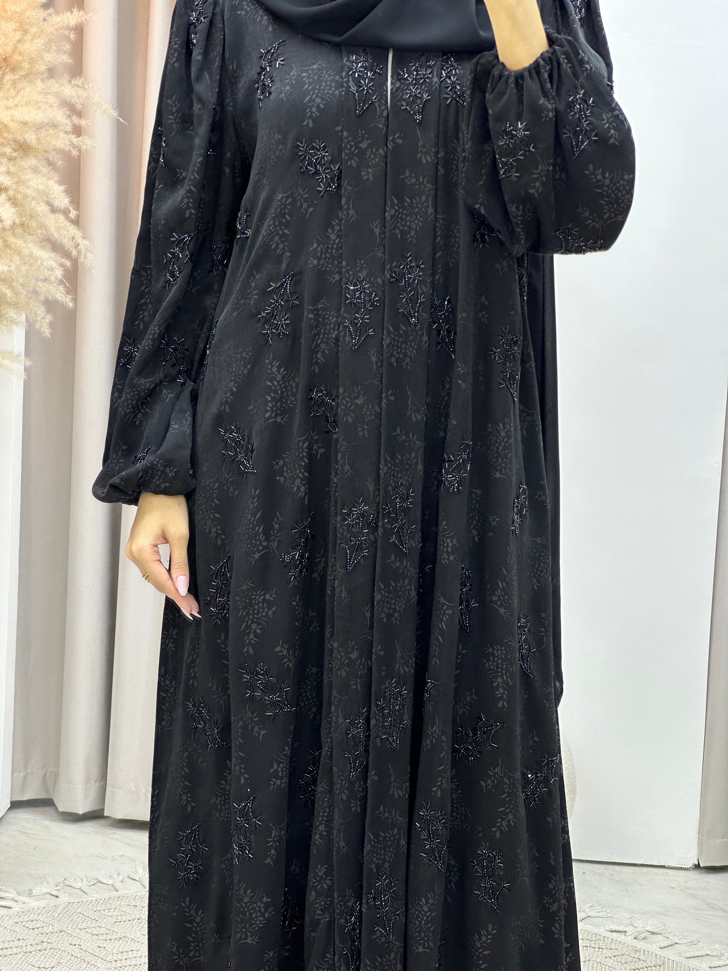 C Ramadan Black Eid Abaya 92