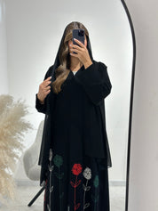 C 1512 Emirati Embroidered Abaya – UAE National Day Exclusive Design