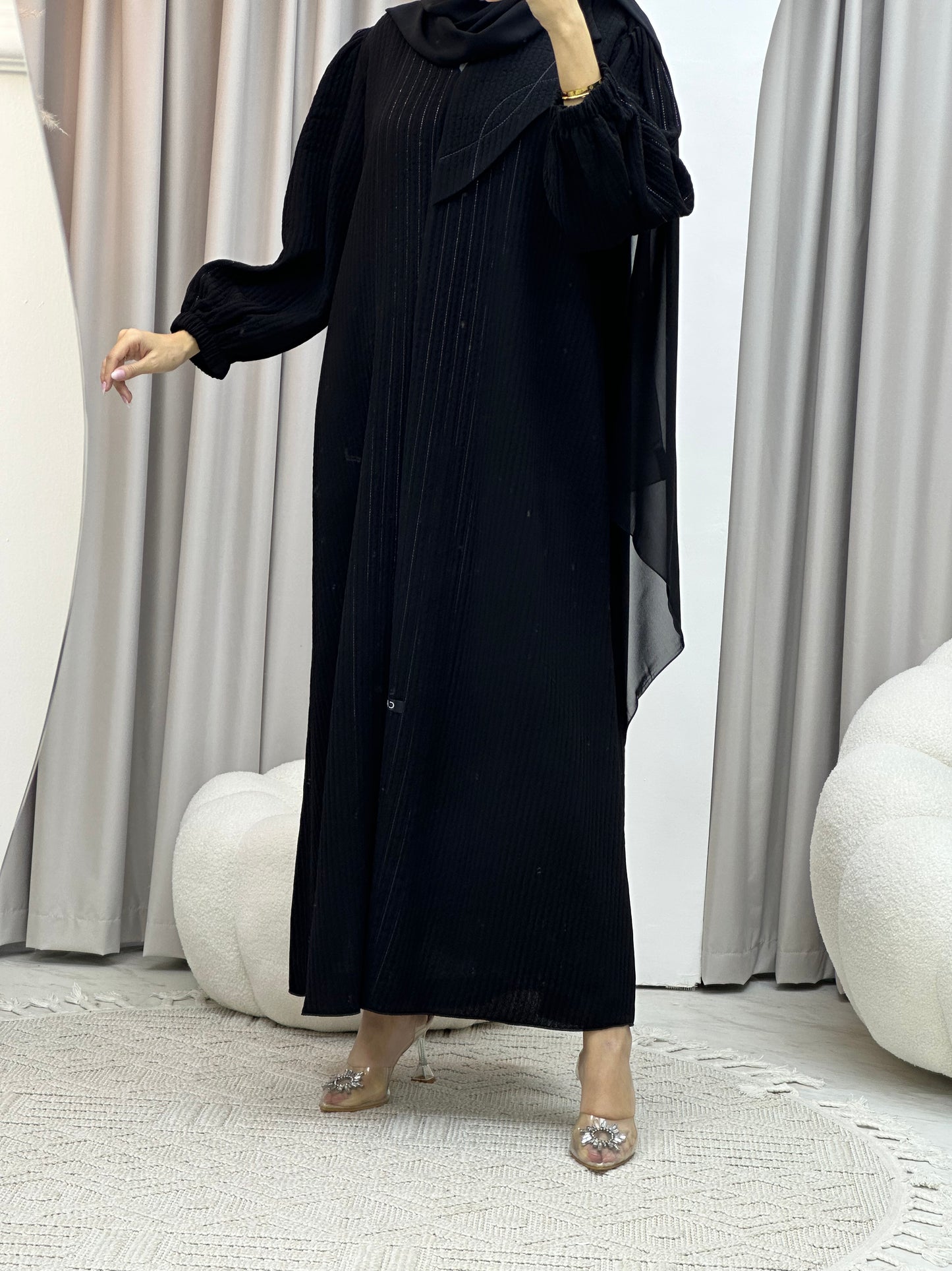 C Ramadan Black Eid Abaya 93