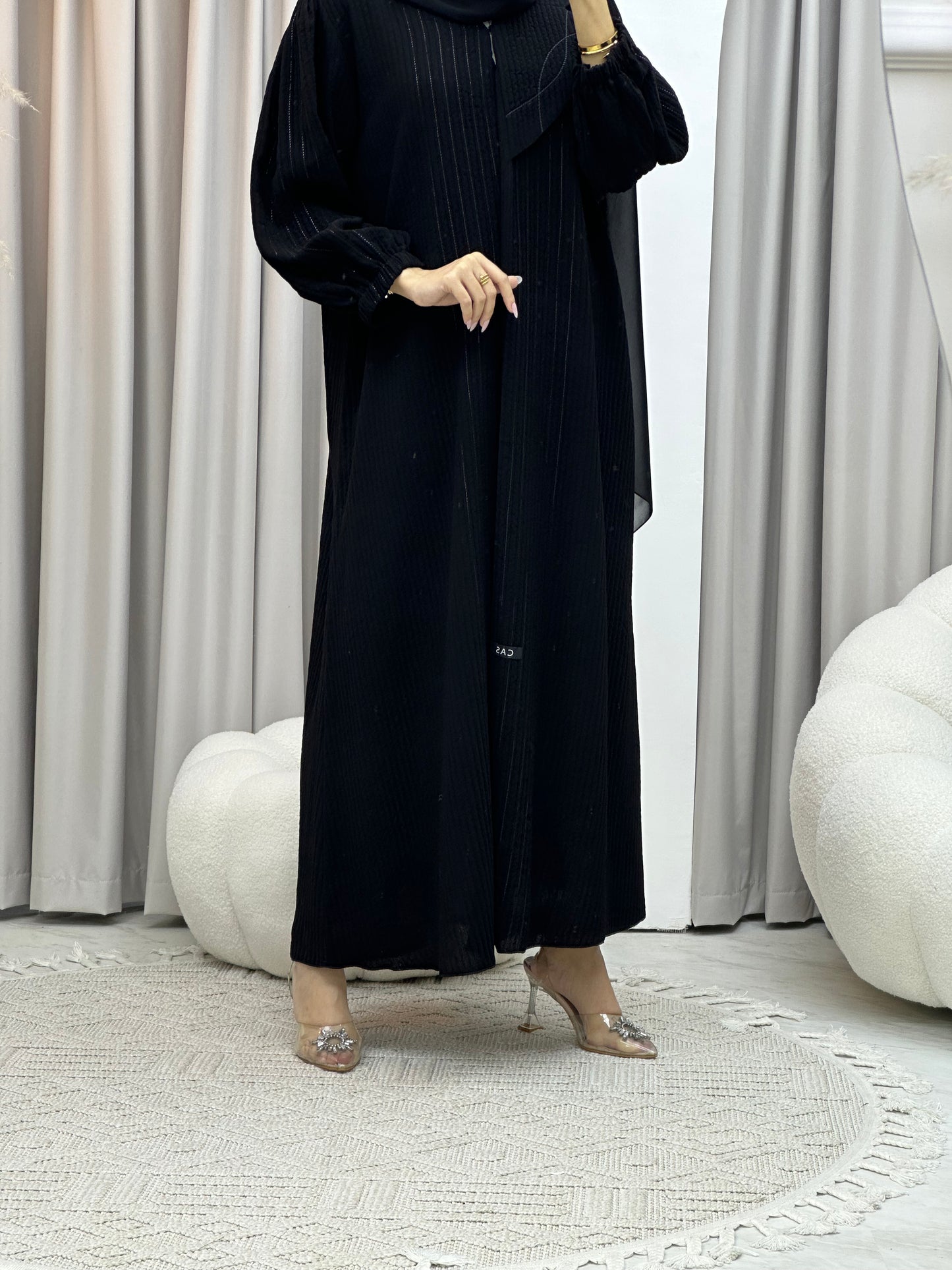 C Ramadan Black Eid Abaya 93