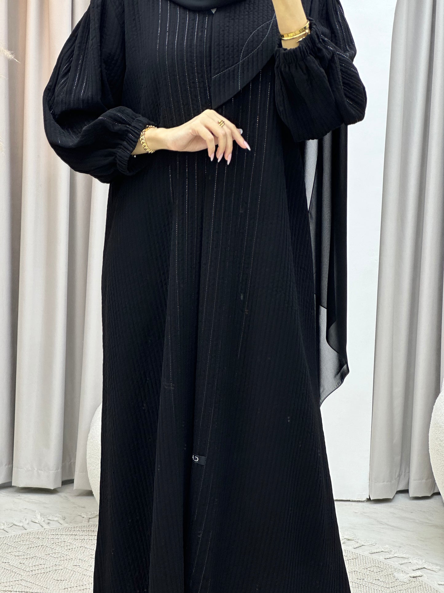 C Ramadan Black Eid Abaya 93