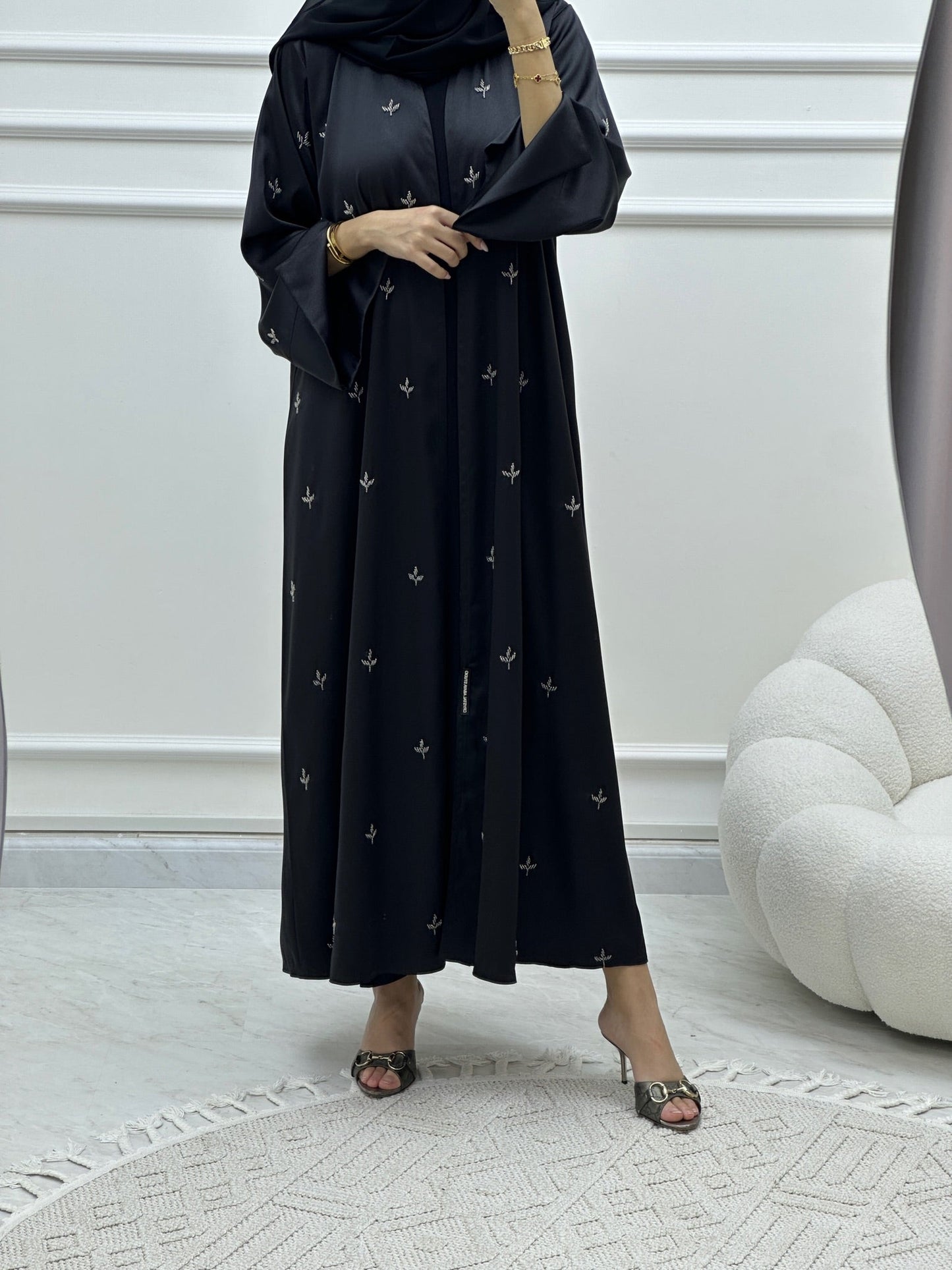 C RTW Ramadan Black Eid Abaya 35