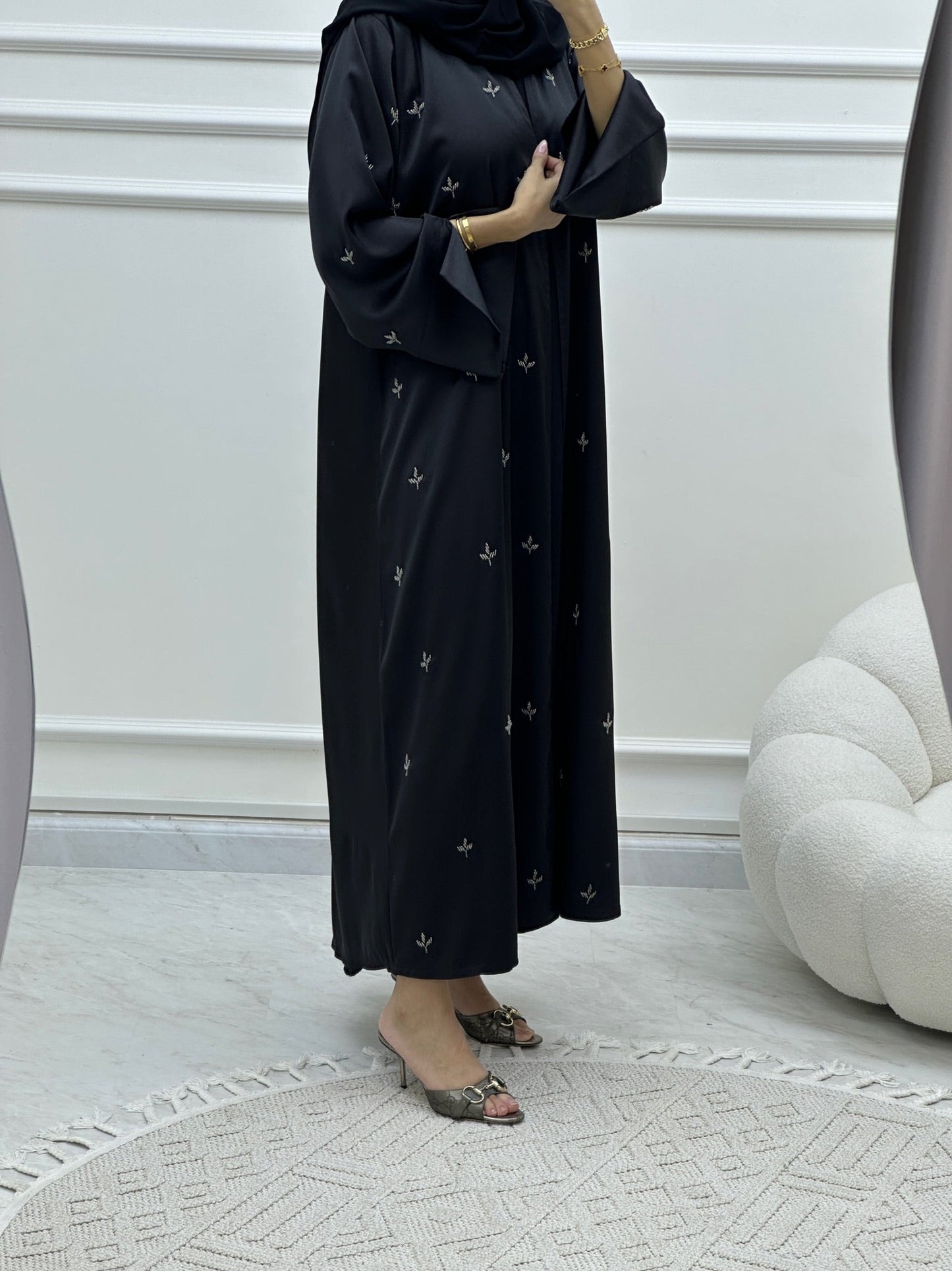 C RTW Ramadan Black Eid Abaya 35