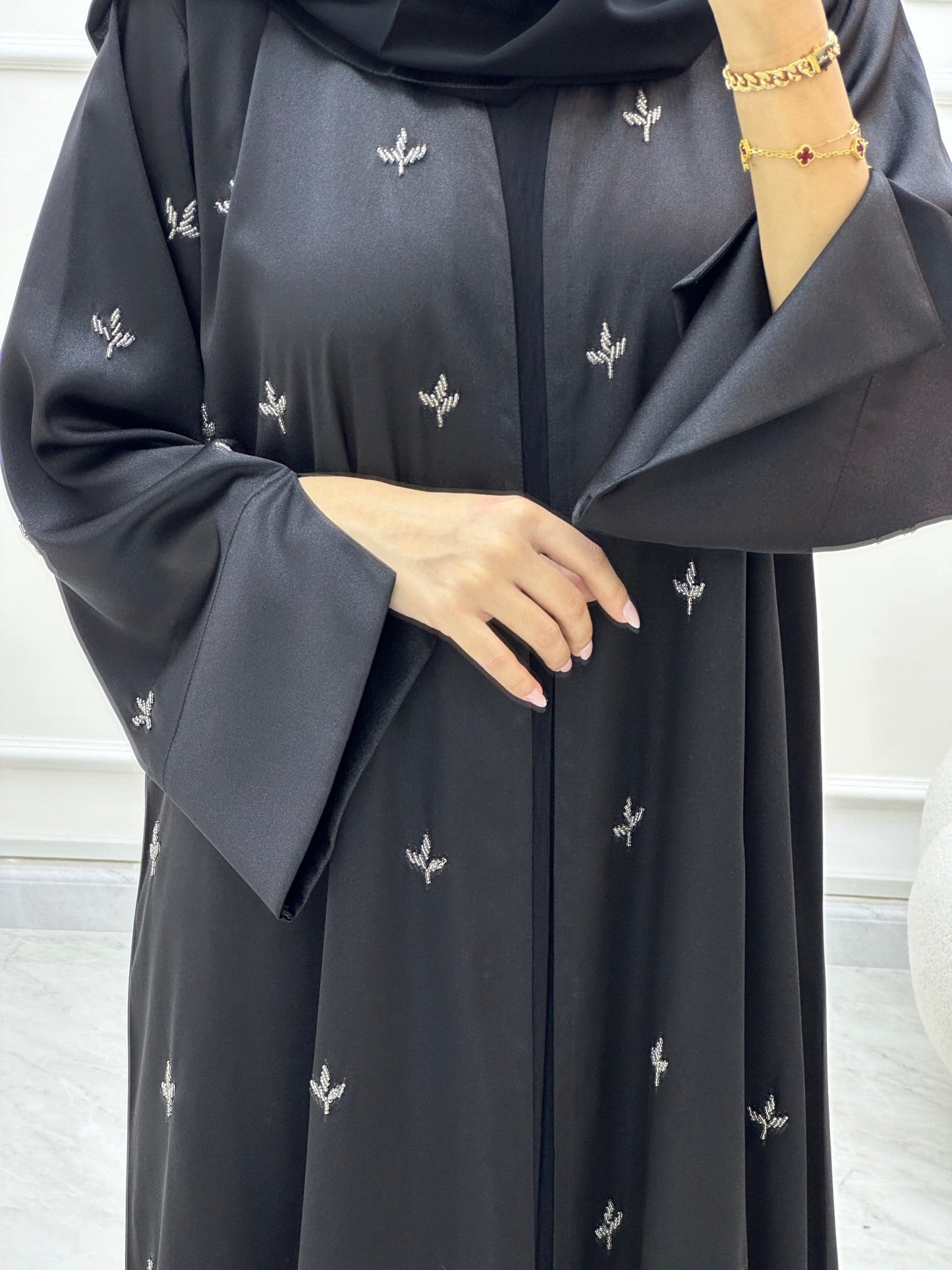 C RTW Ramadan Black Eid Abaya 35