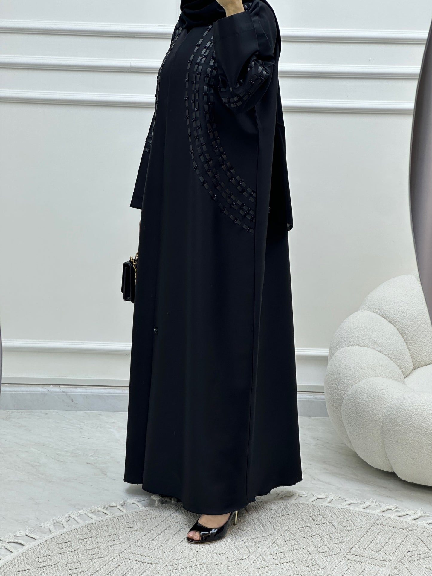 C Ramadan Black Eid Abaya 36