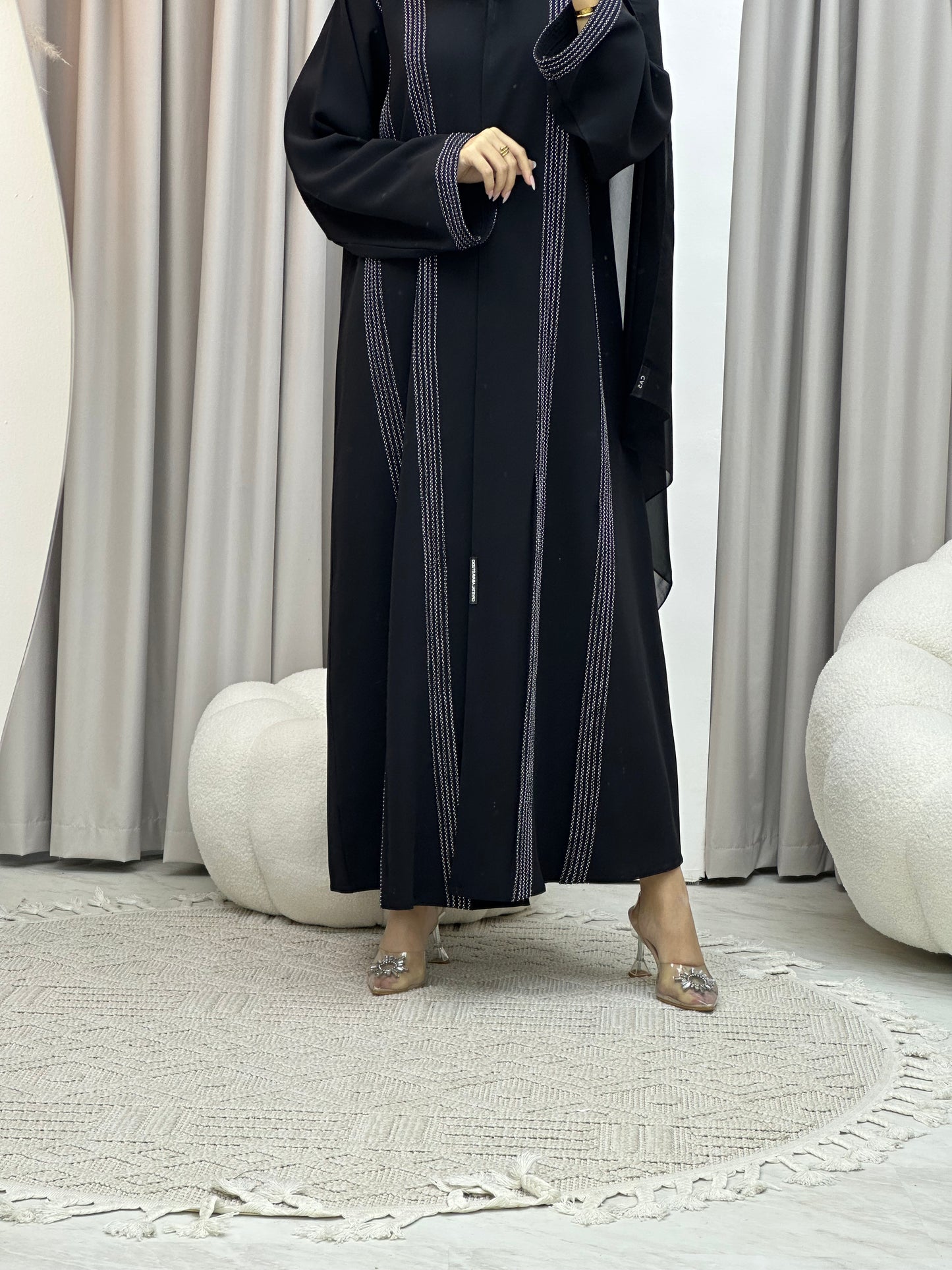 C Ramadan Black Eid Abaya 94