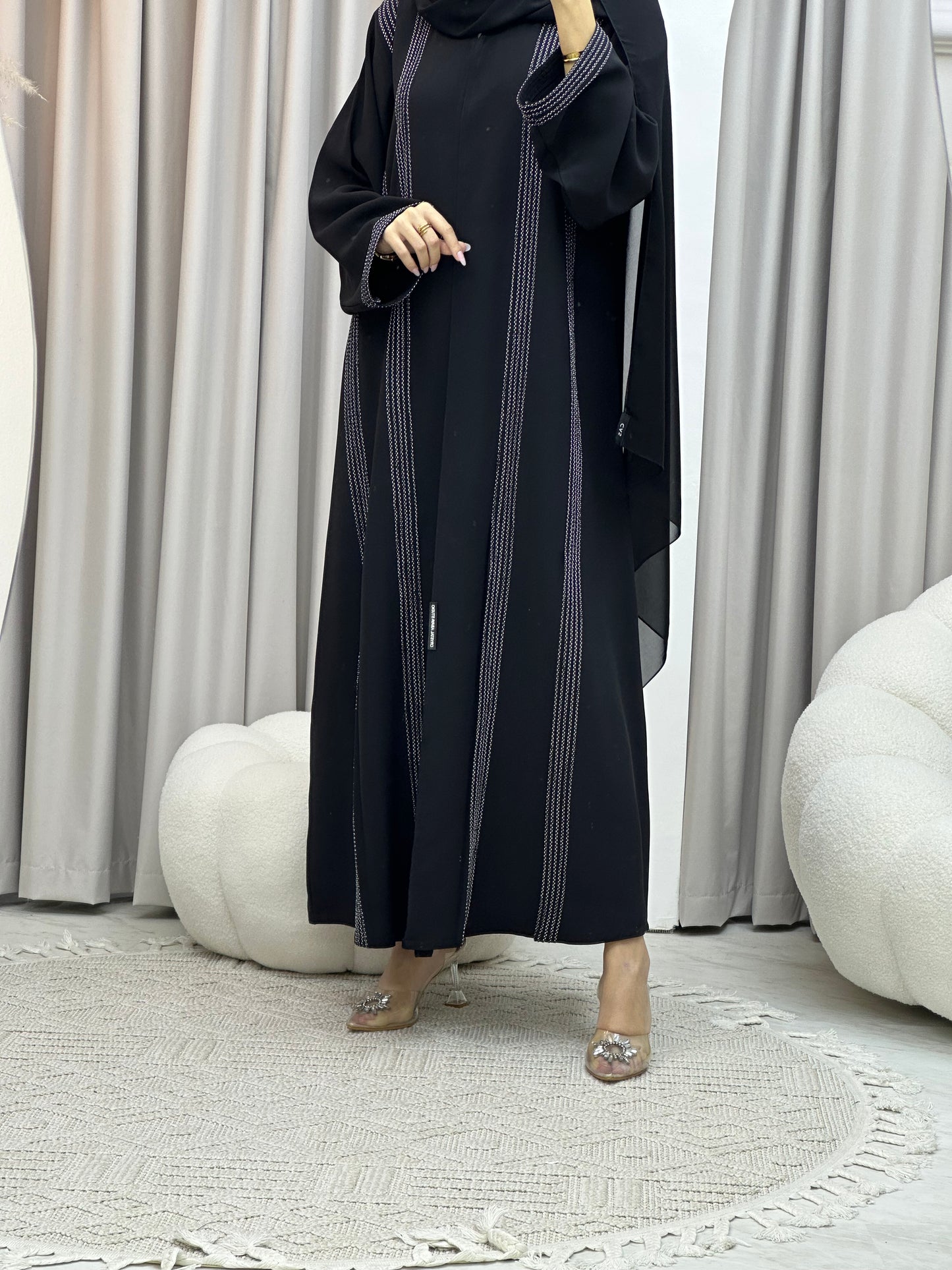 C Ramadan Black Eid Abaya 94