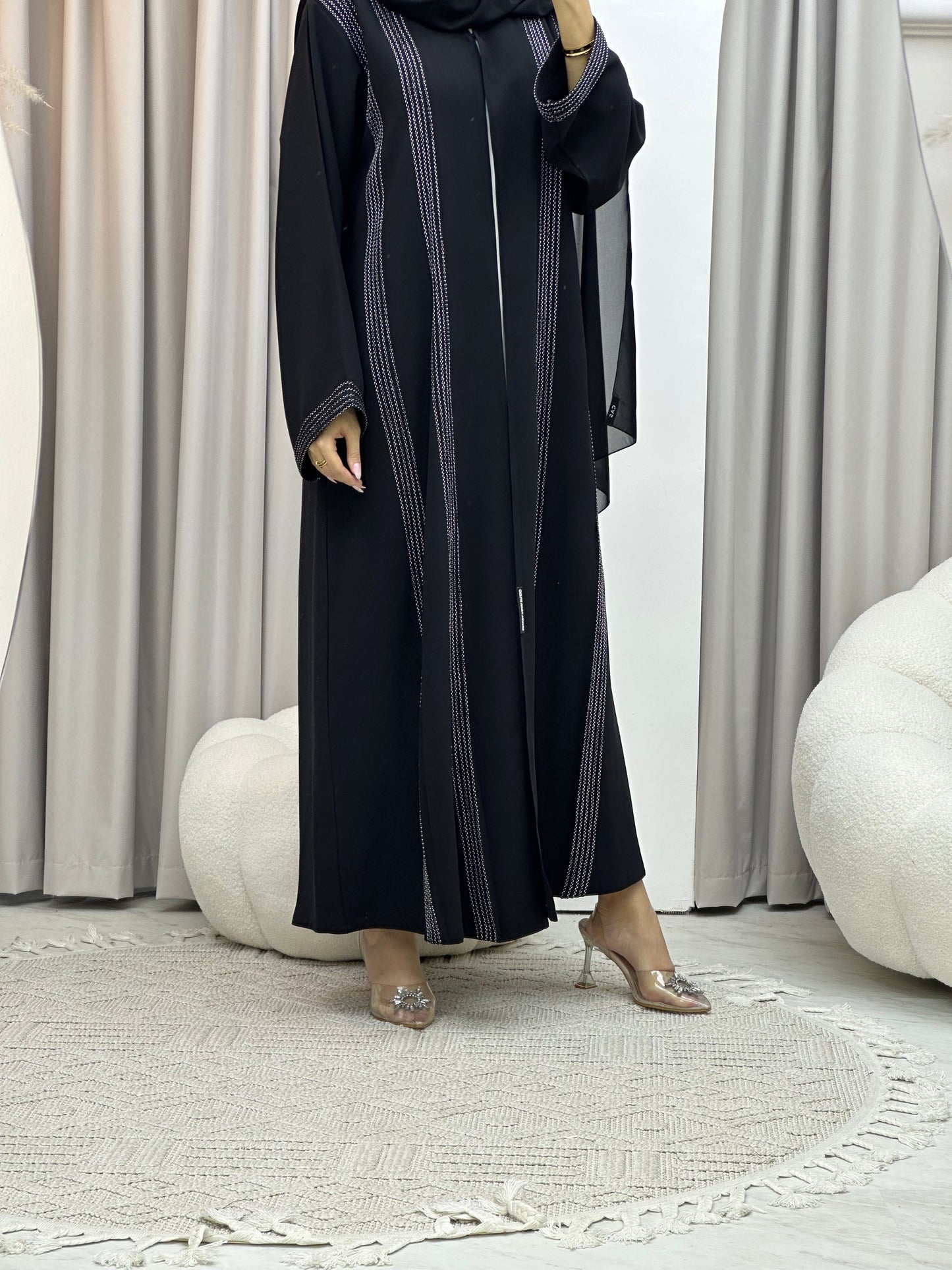 C Ramadan Black Eid Abaya 94