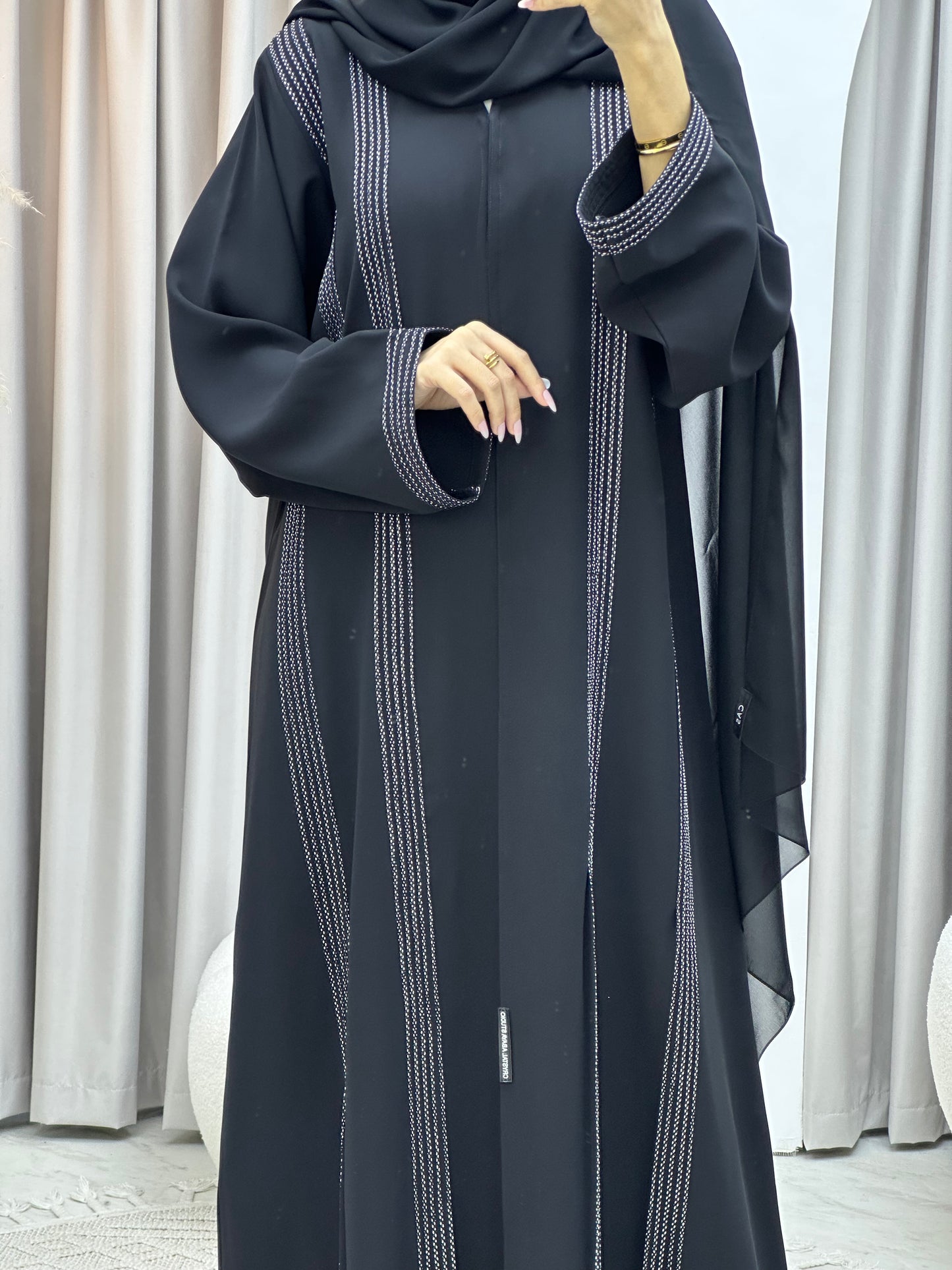 C Ramadan Black Eid Abaya 94