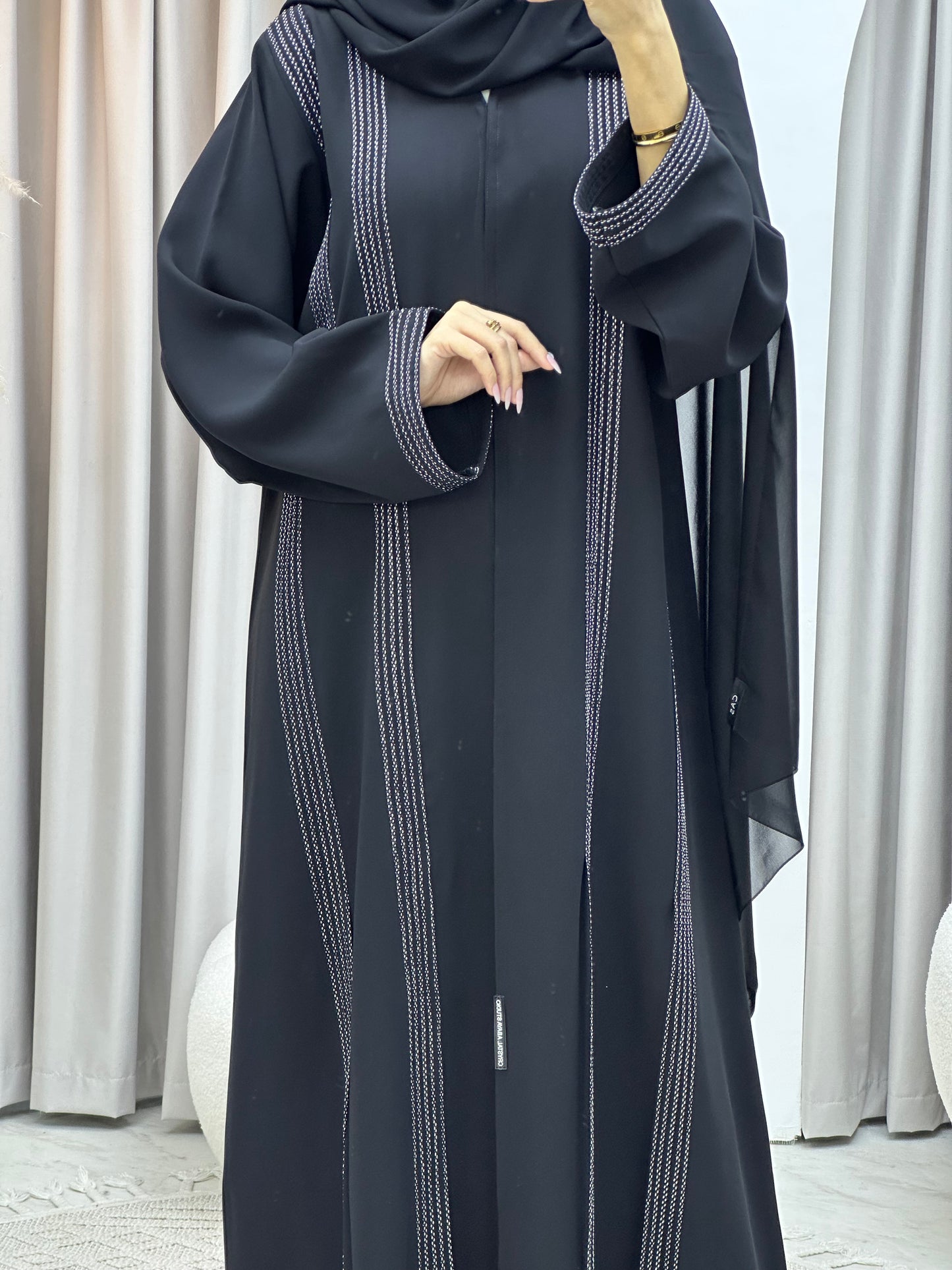 C Ramadan Black Eid Abaya 94