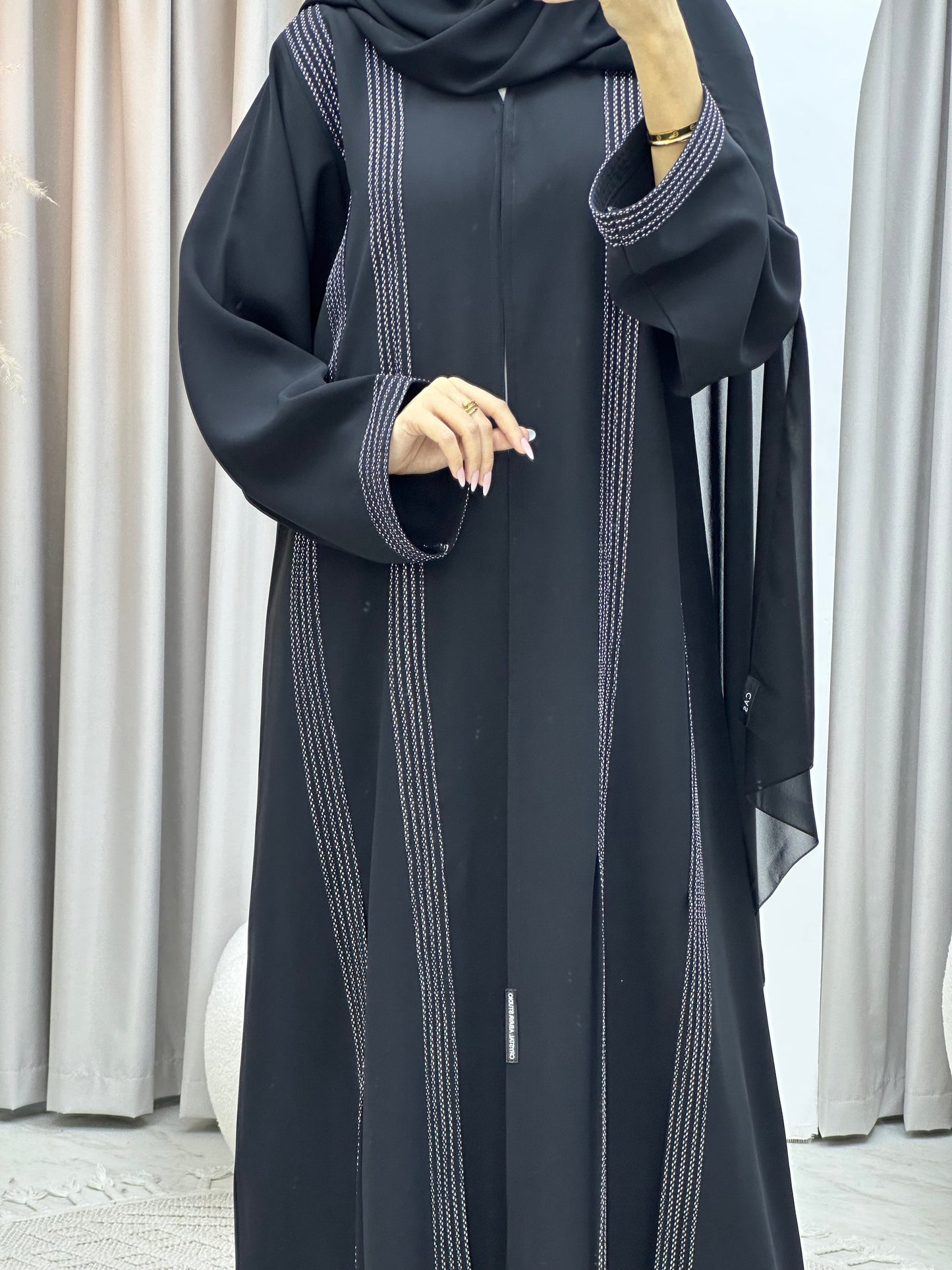 C Ramadan Black Eid Abaya 94